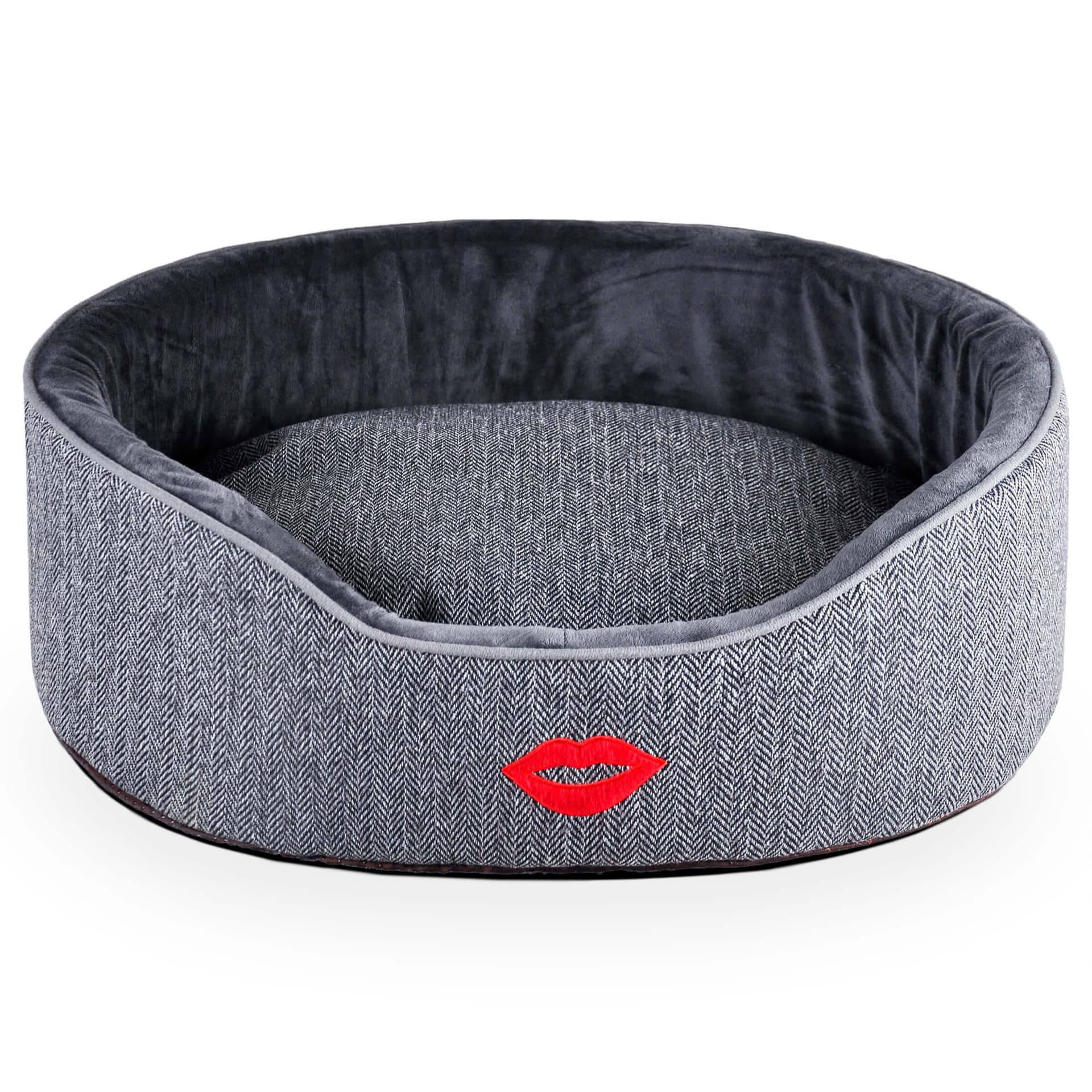 Hundebett Oval Kiss
