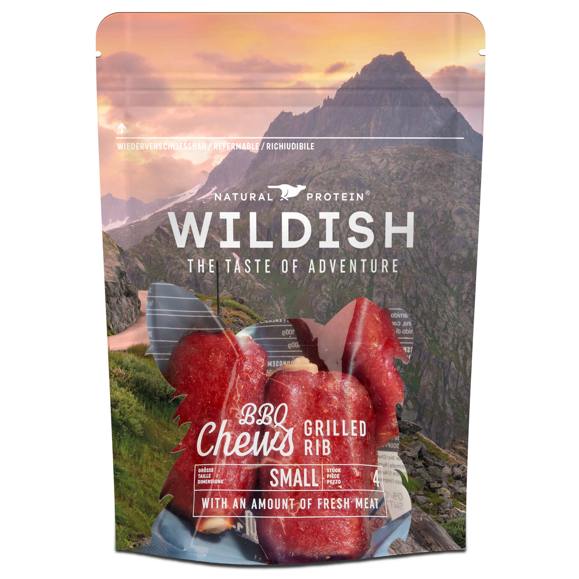 Dog BBQ Chews Grilled Rib