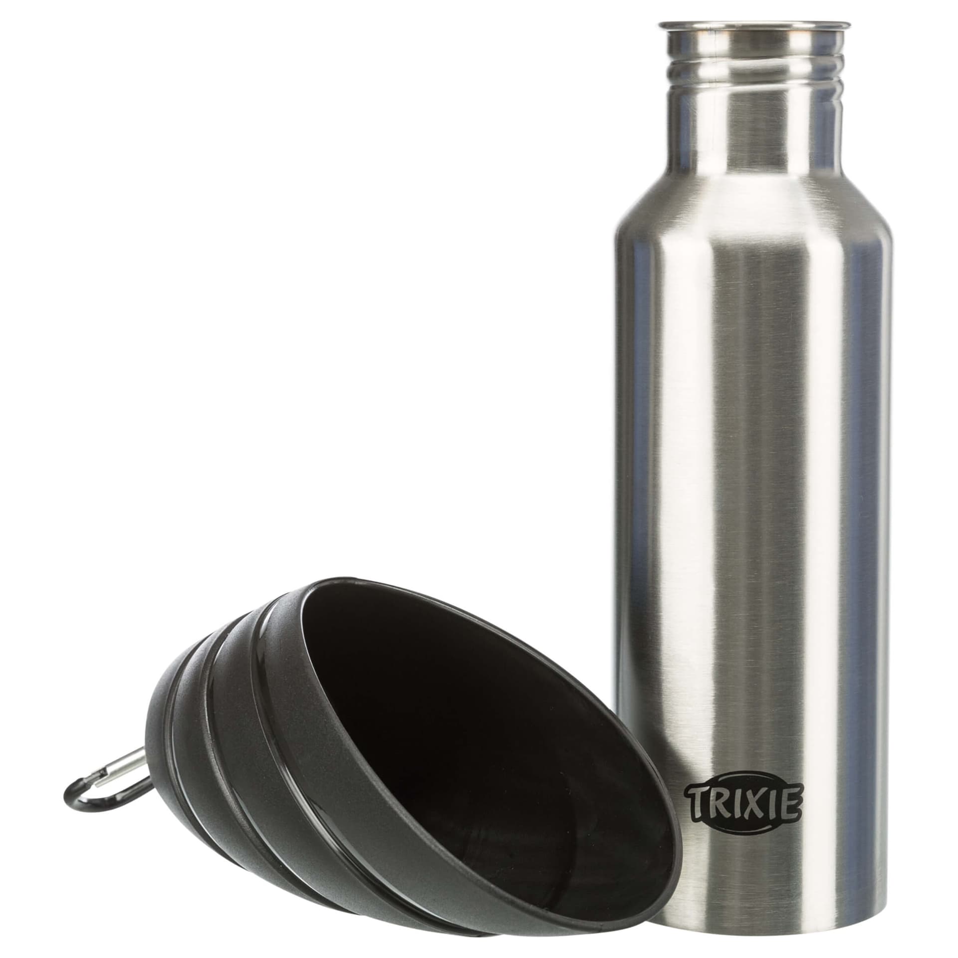 Flasche mit Trinknapf