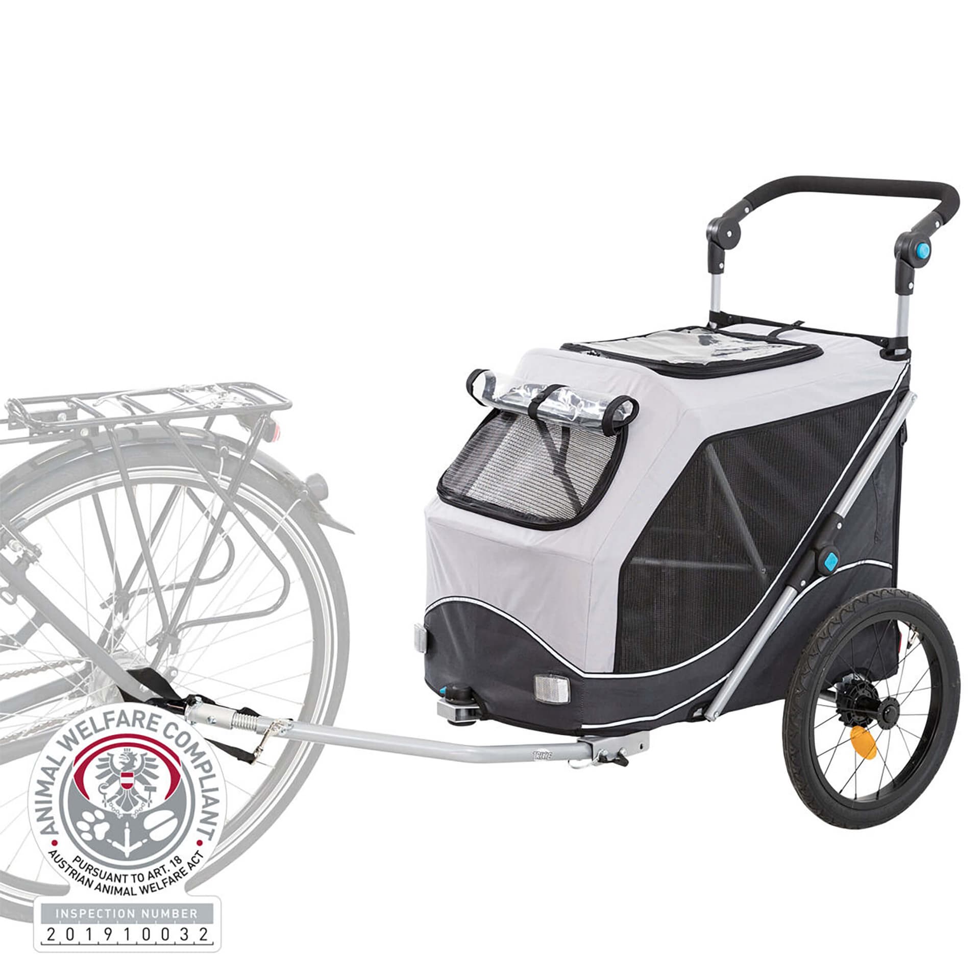 Veloanhänger Hund