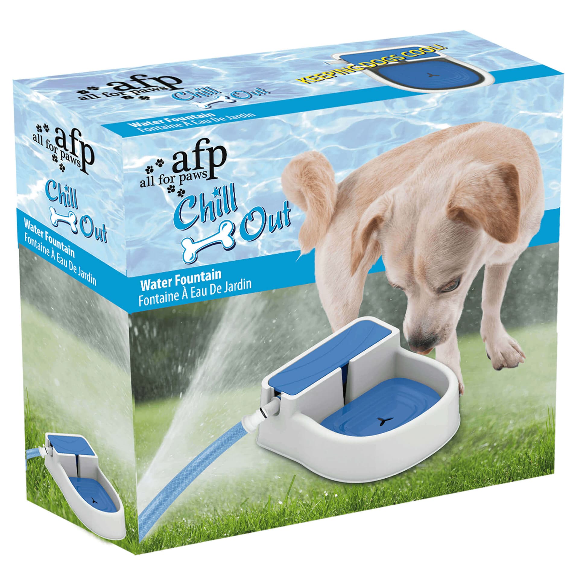 Chill Out Sommernapf - Wasser kühlender Hundenapf