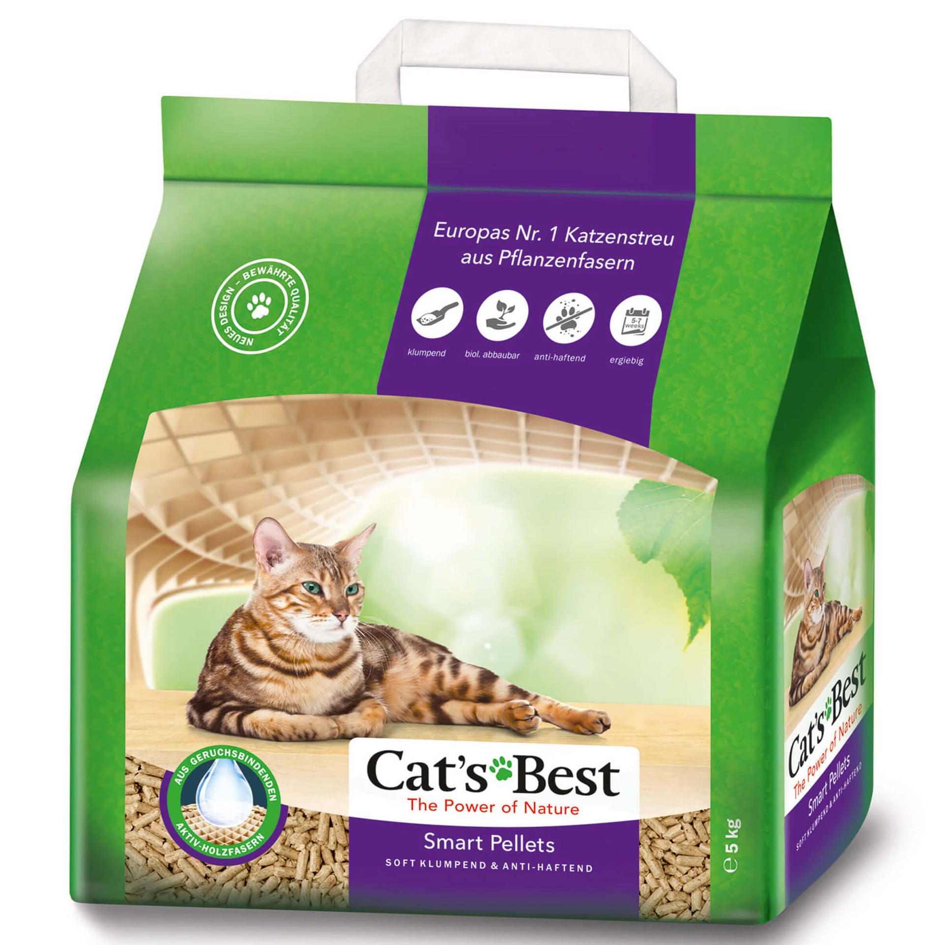 Best Smart Pellets Katzenstreu klumpend