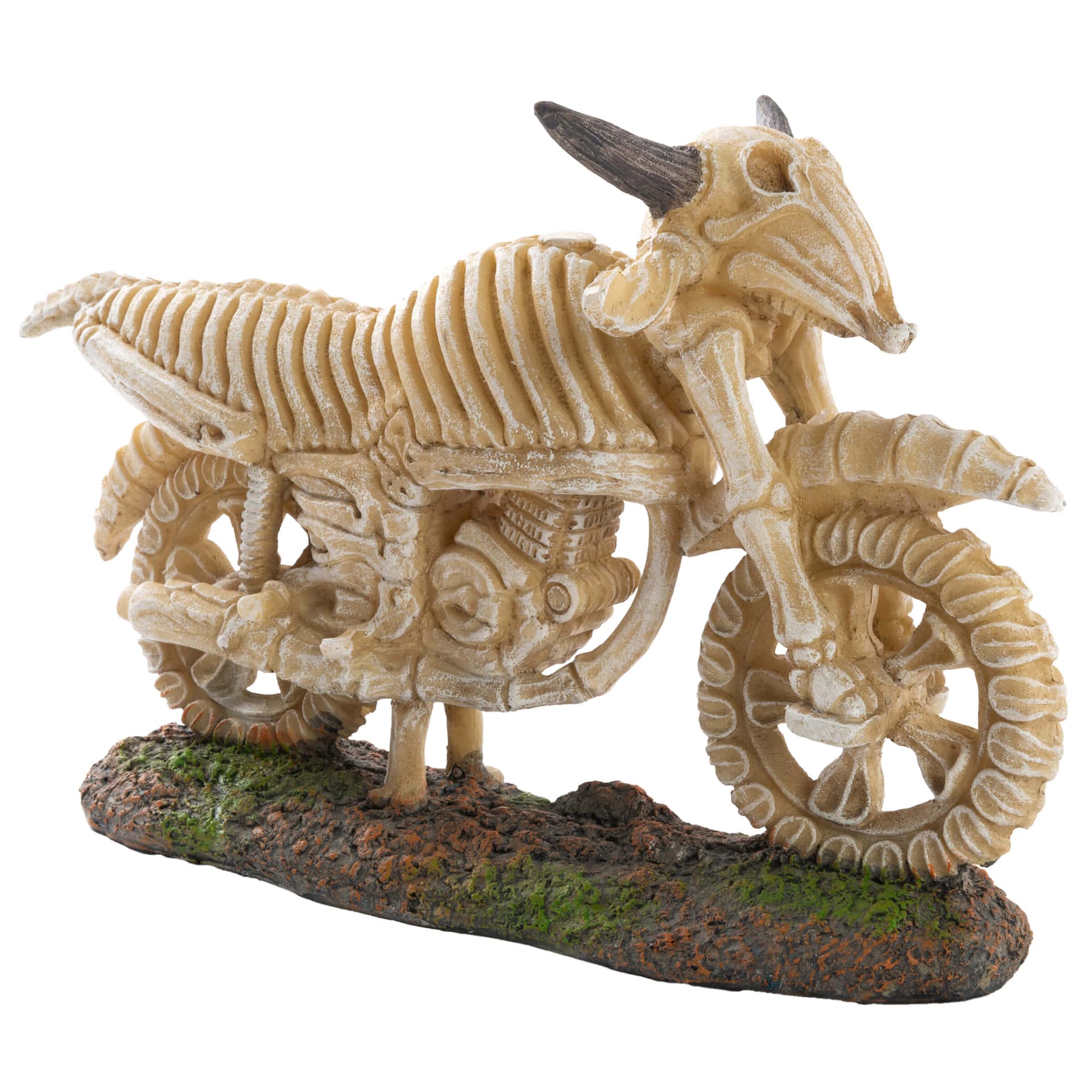 Aquariumdekoration Motorrad