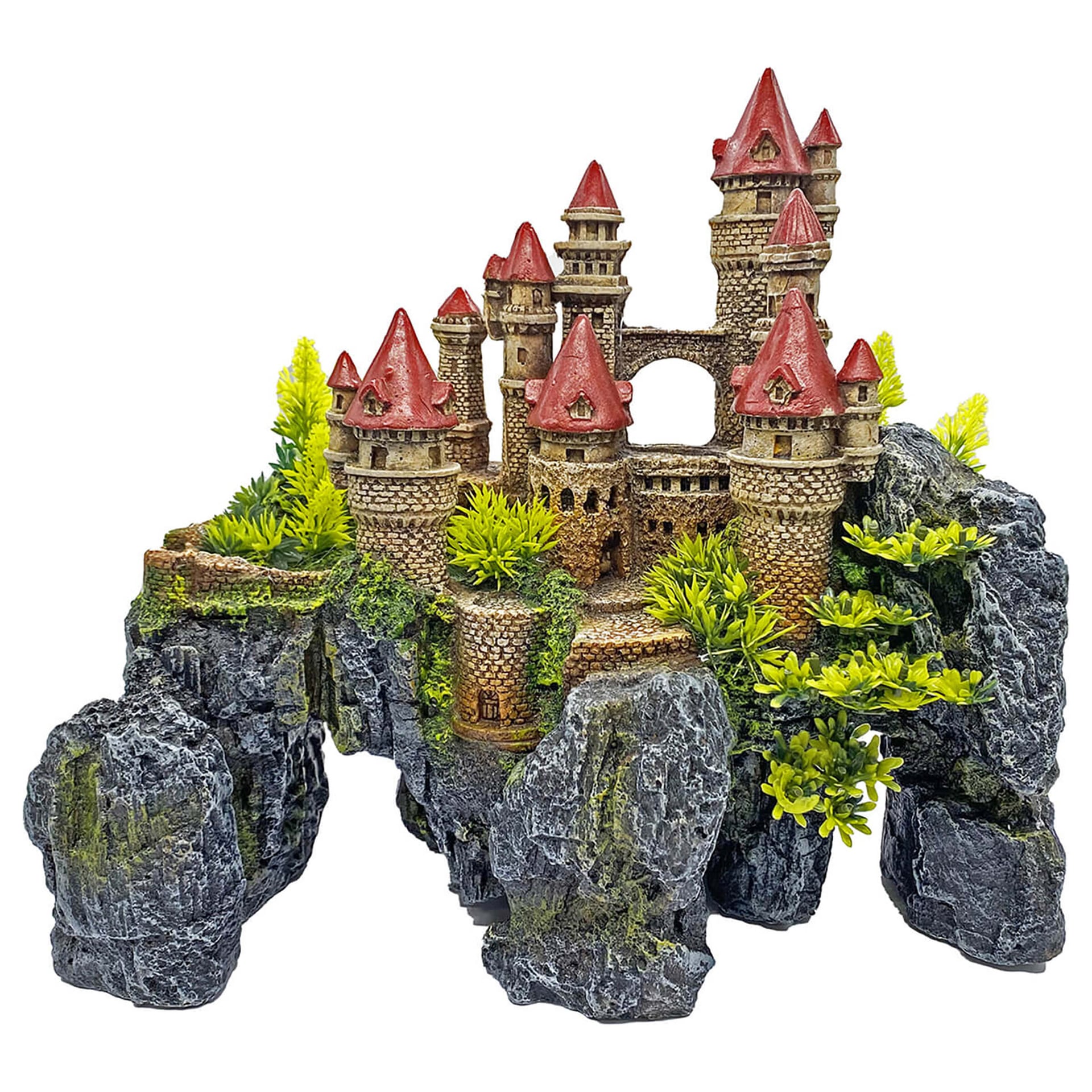 Aquarium Zubehör Deko Ornaments Schloss