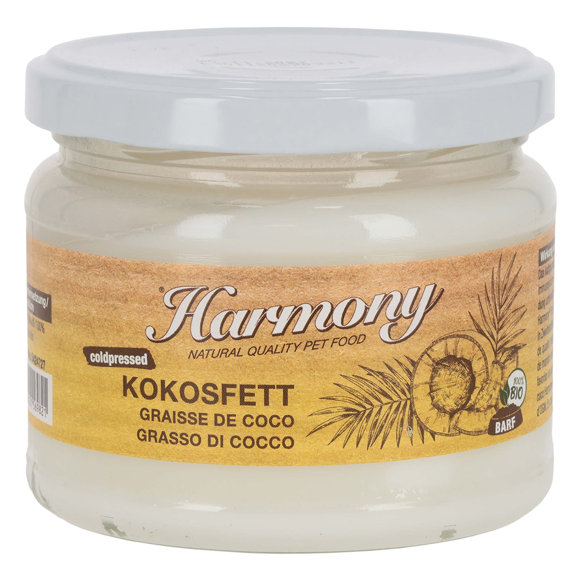 Natural Bio Kokosfett