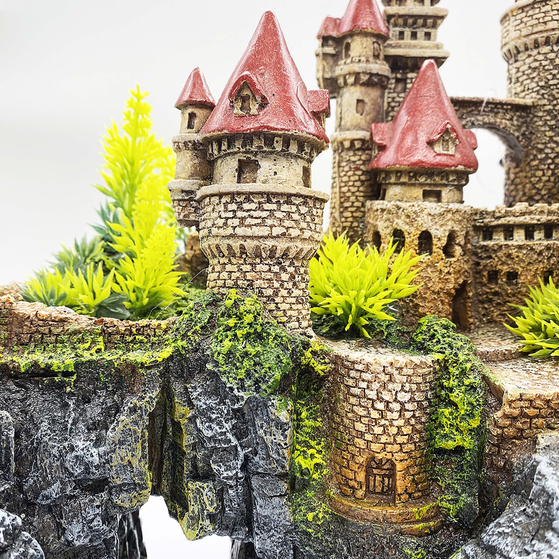 Aquarium Zubehör Deko Ornaments Schloss