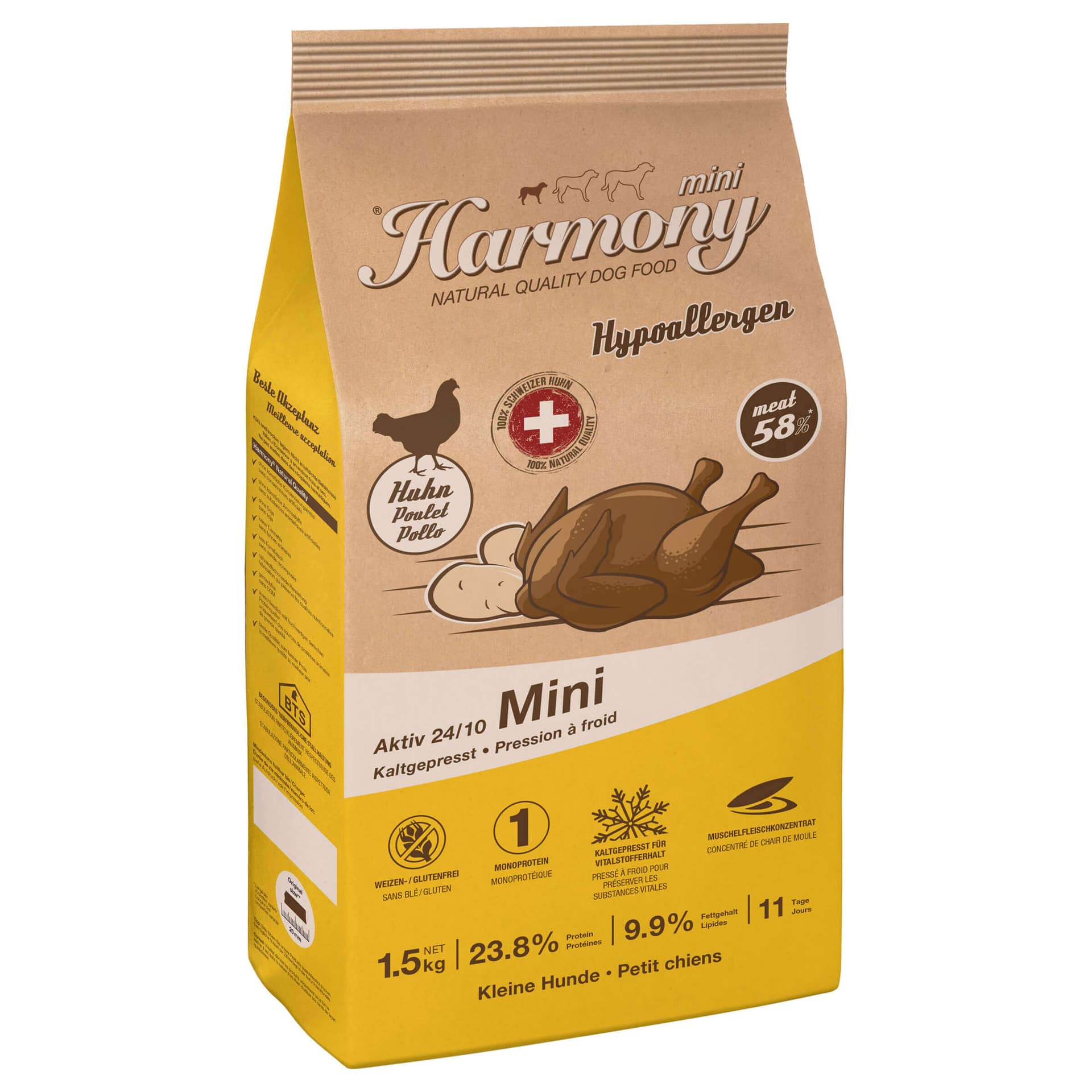 Dog Natural Mini Hypoallergen Aktiv