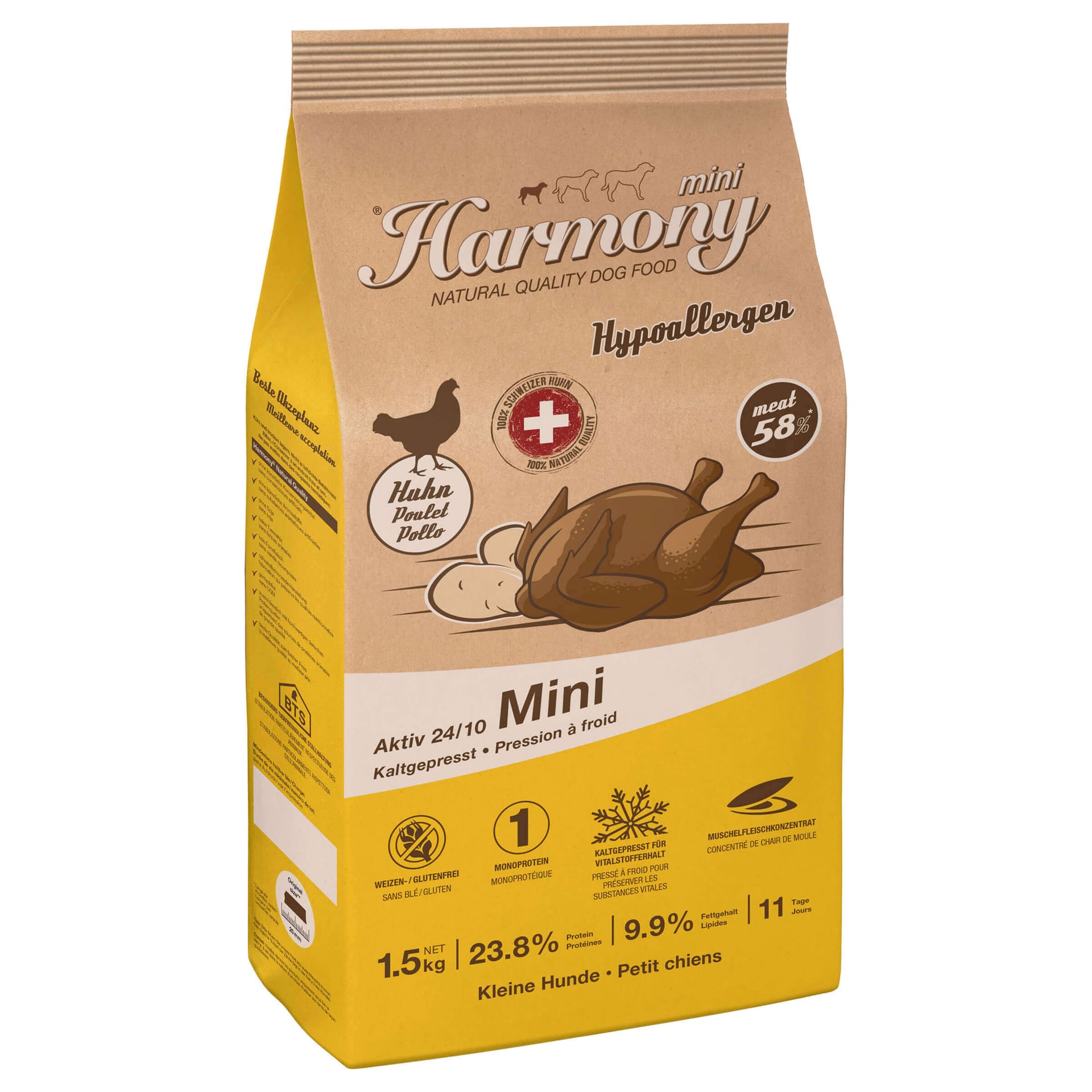 Dog Natural Mini Hypoallergen Aktiv