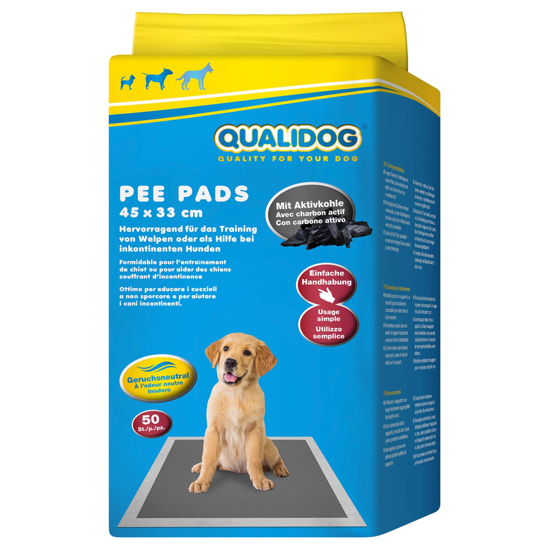 Puppy Pee Pads mit Aktivkohle