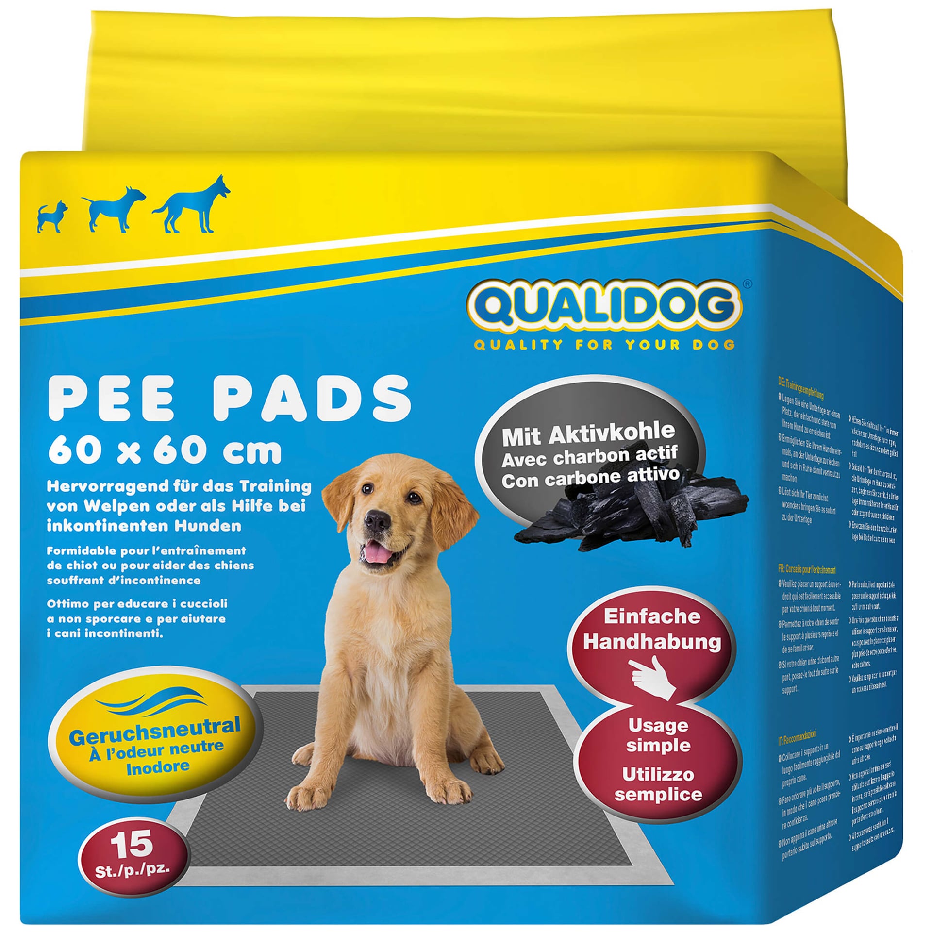 Puppy Pee Pads mit Aktivkohle