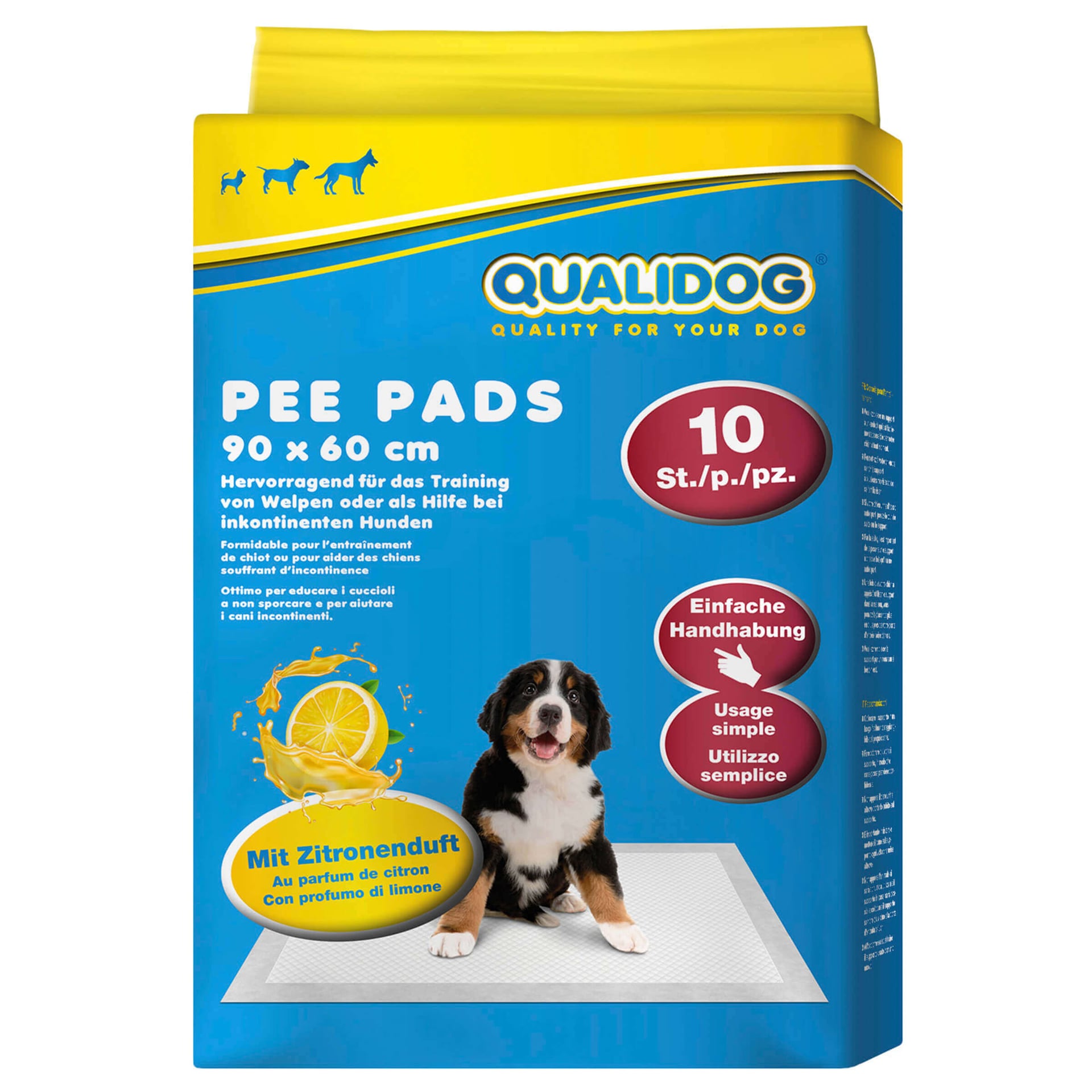 Puppy Pee Pads mit Zitrone