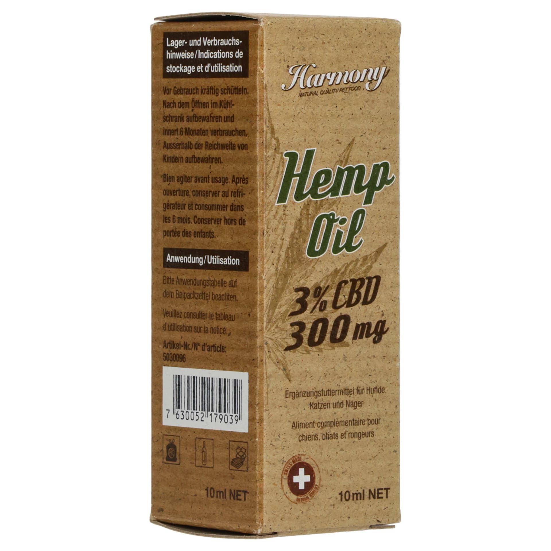 Pet Natural Hemp-Oil 3% 10ml