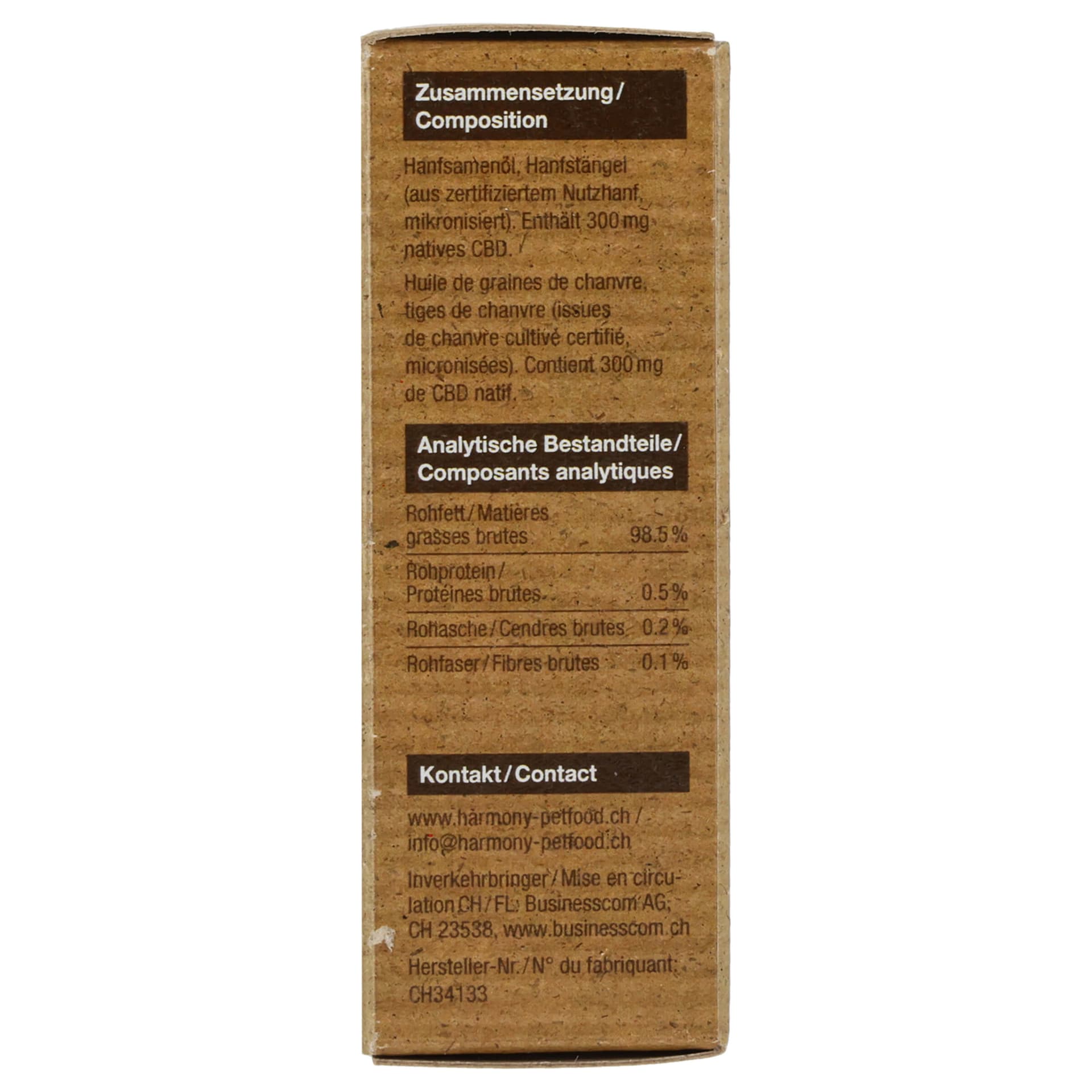 Pet Natural Hemp-Oil 3% 10ml