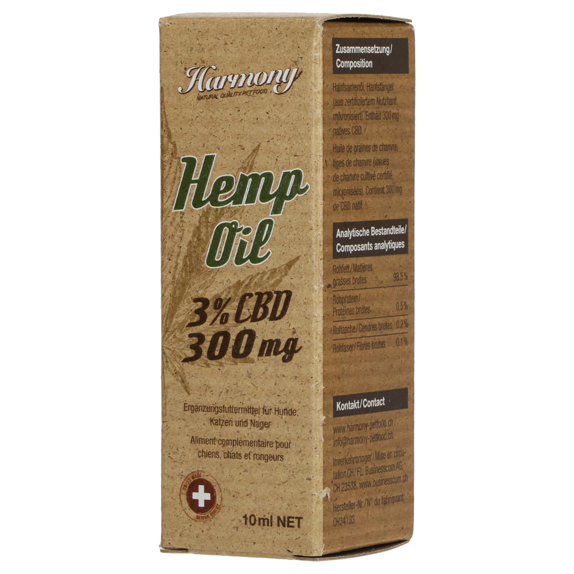 Pet Natural Hemp-Oil 3% 10ml