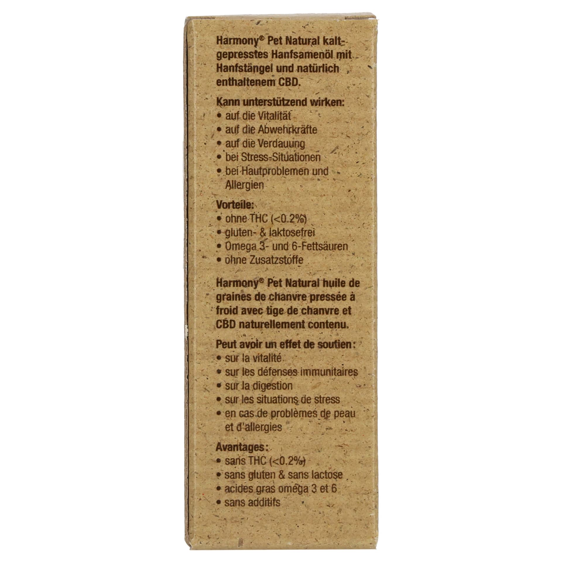 Pet Natural Hemp-Oil 6% 10ml
