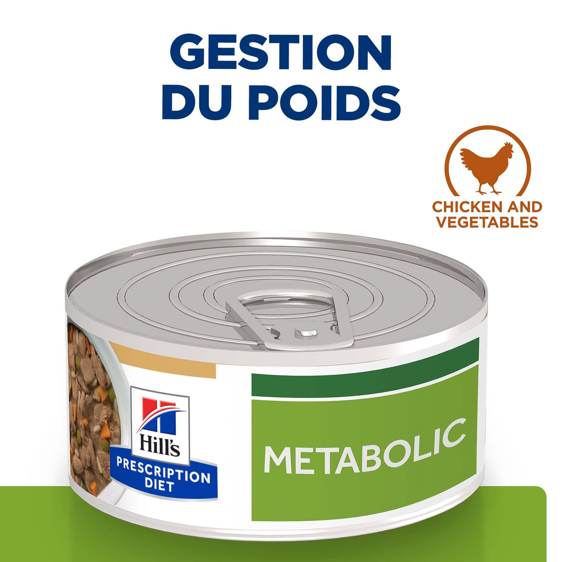 Hund Prescription Diet Metabolic Huhn & Gemüse
