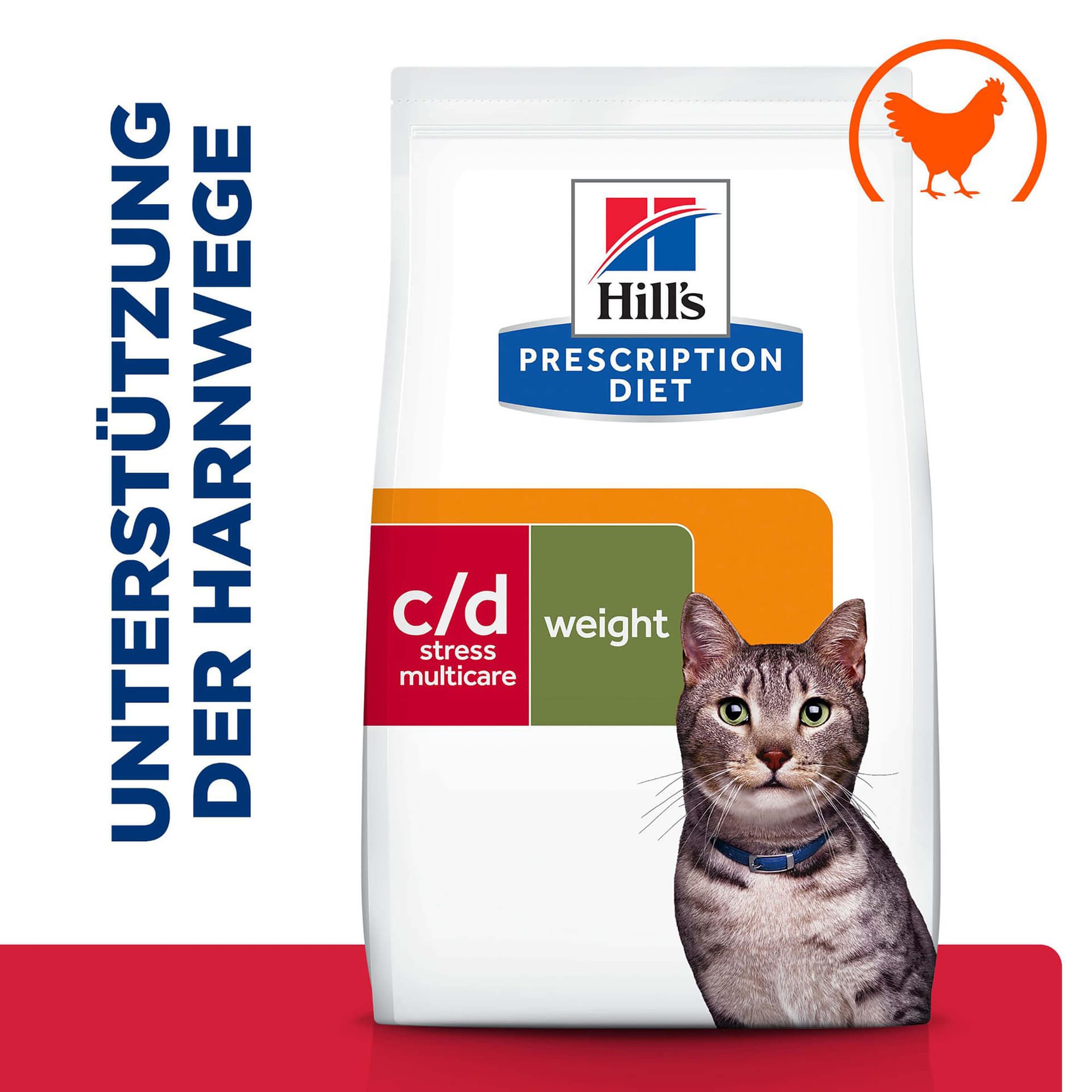 Katze Prescription Diet c/d Urinary Stress & Metabolic Huhn