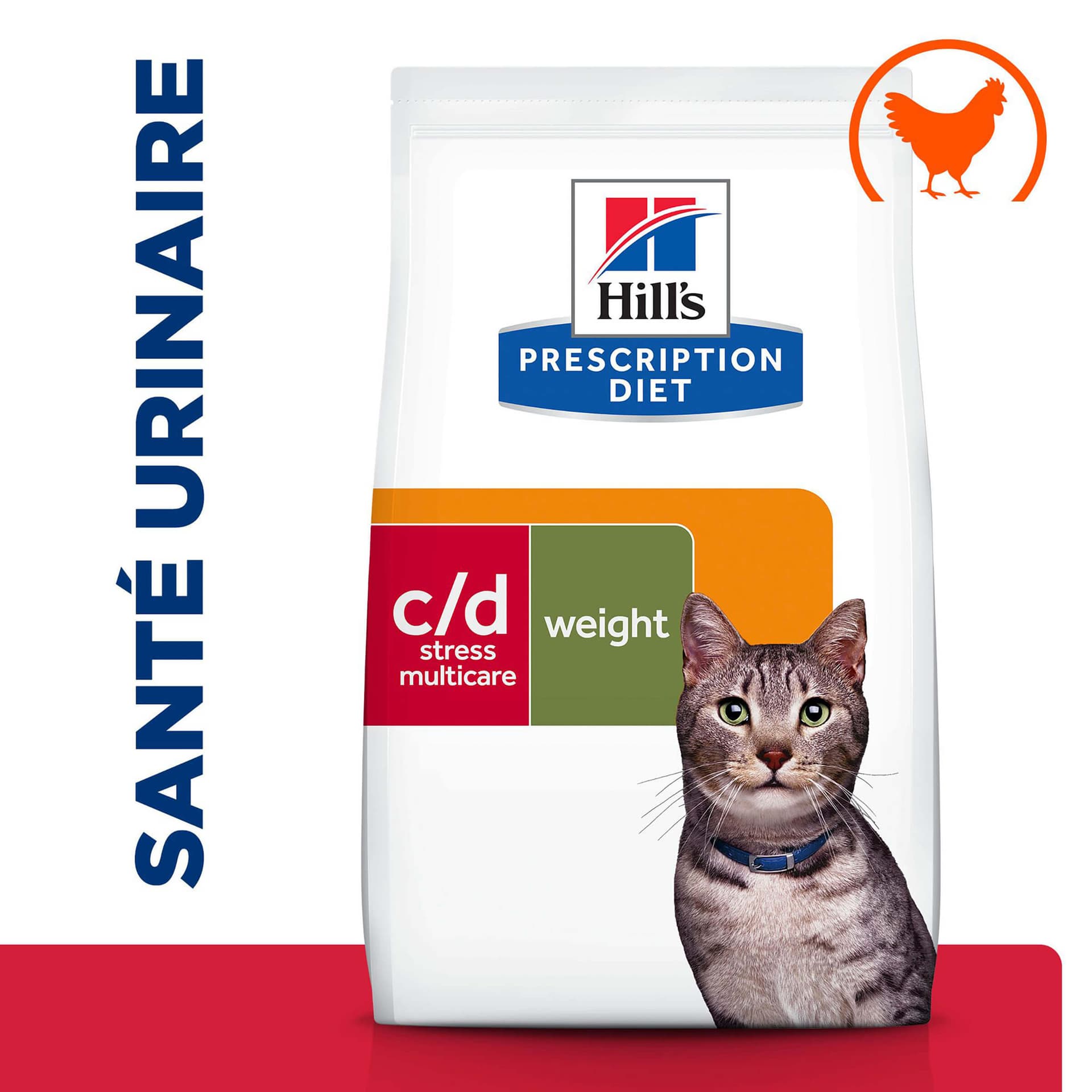 Katze Prescription Diet c/d Urinary Stress & Metabolic Huhn