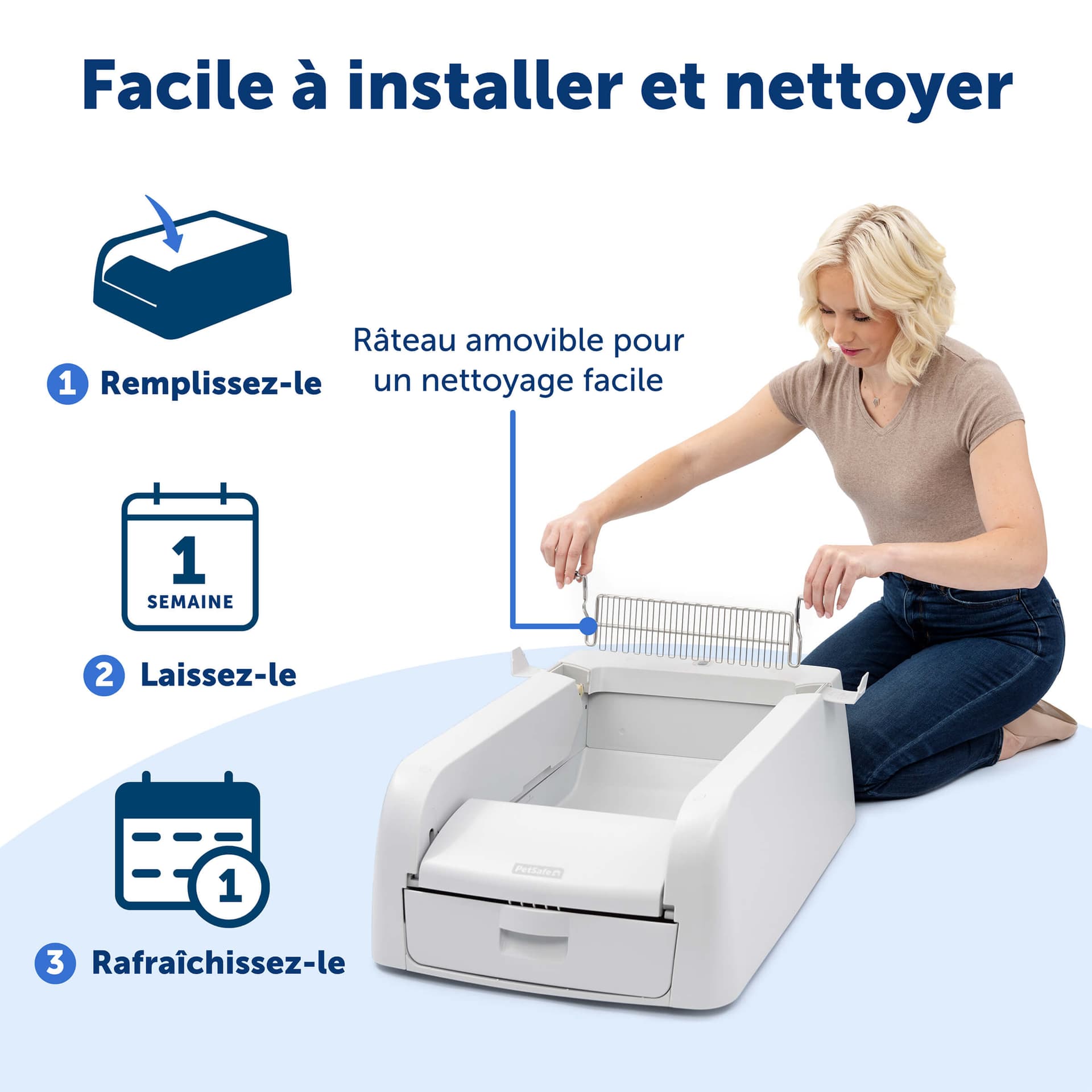 ScoopFree® selbstreinigende Katzentoilette