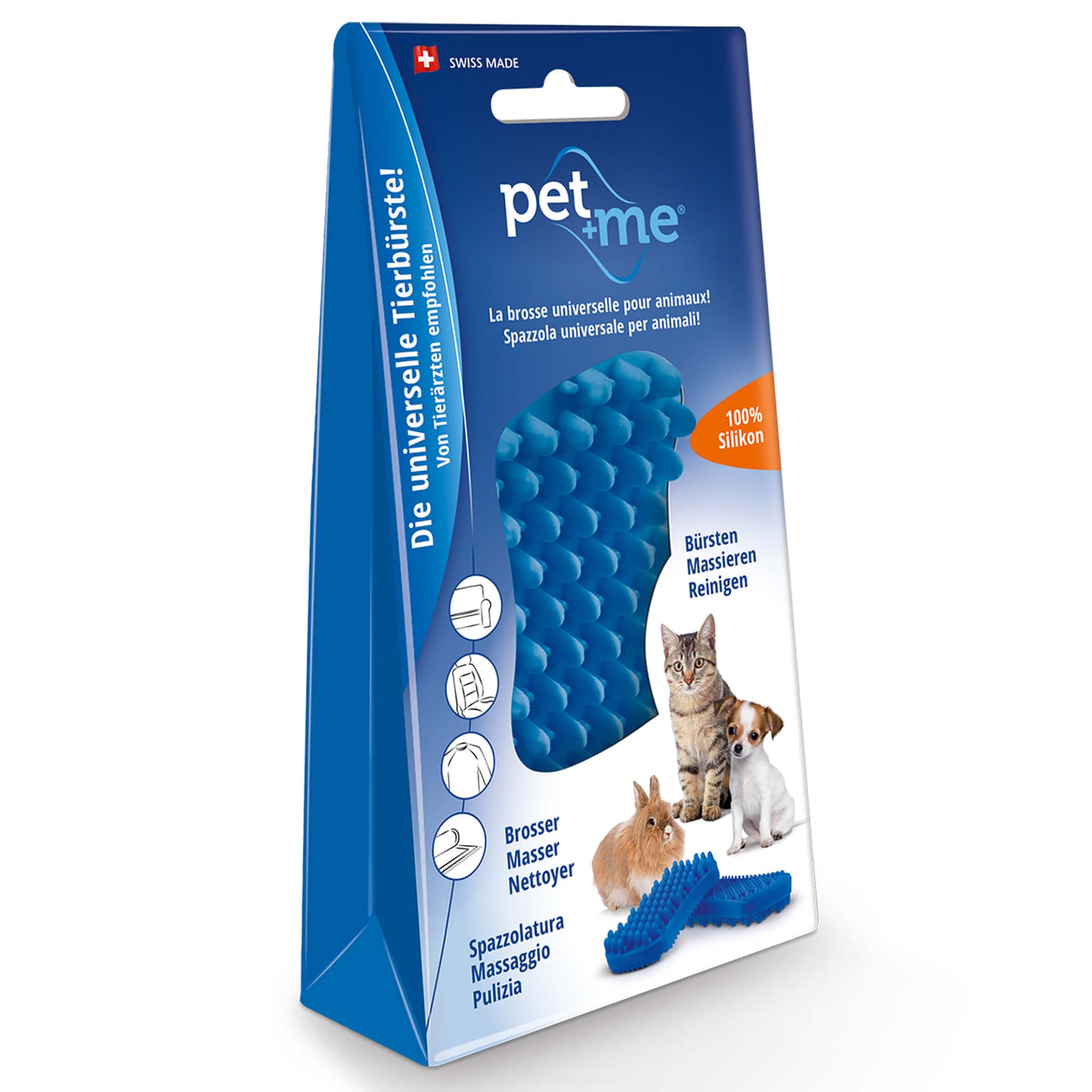Kurzhaarbürste für Katze