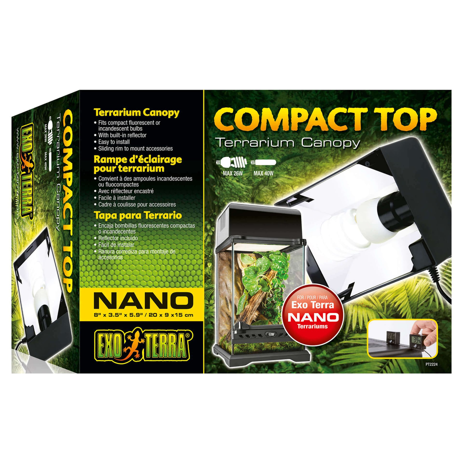 Terrarienabdeckung Compact Top 26 W
