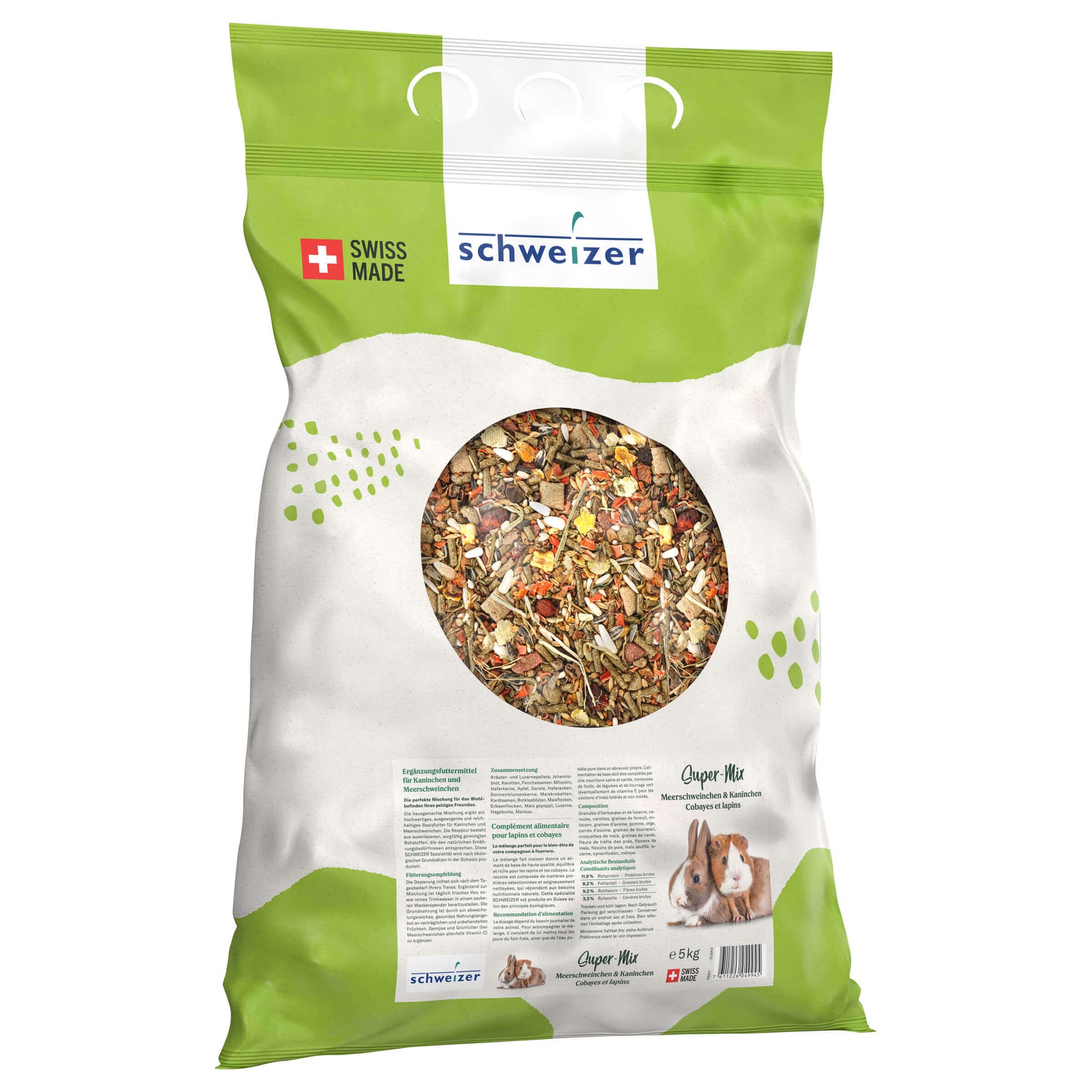Super-Mix Futter für Kaninchen & Meerschweinchen
