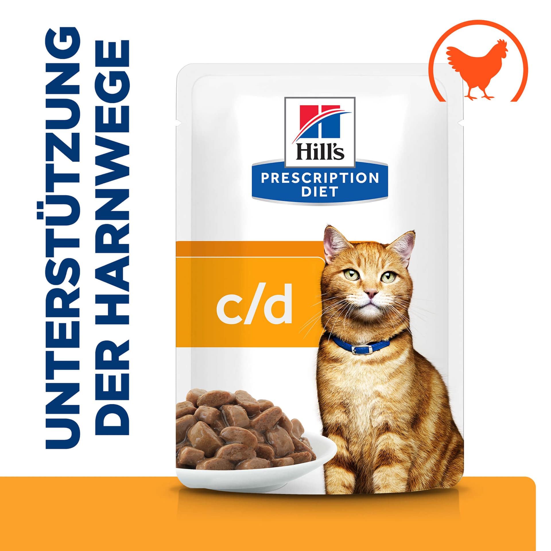 Katze Prescription Diet c/d Multicare Urinary Huhn