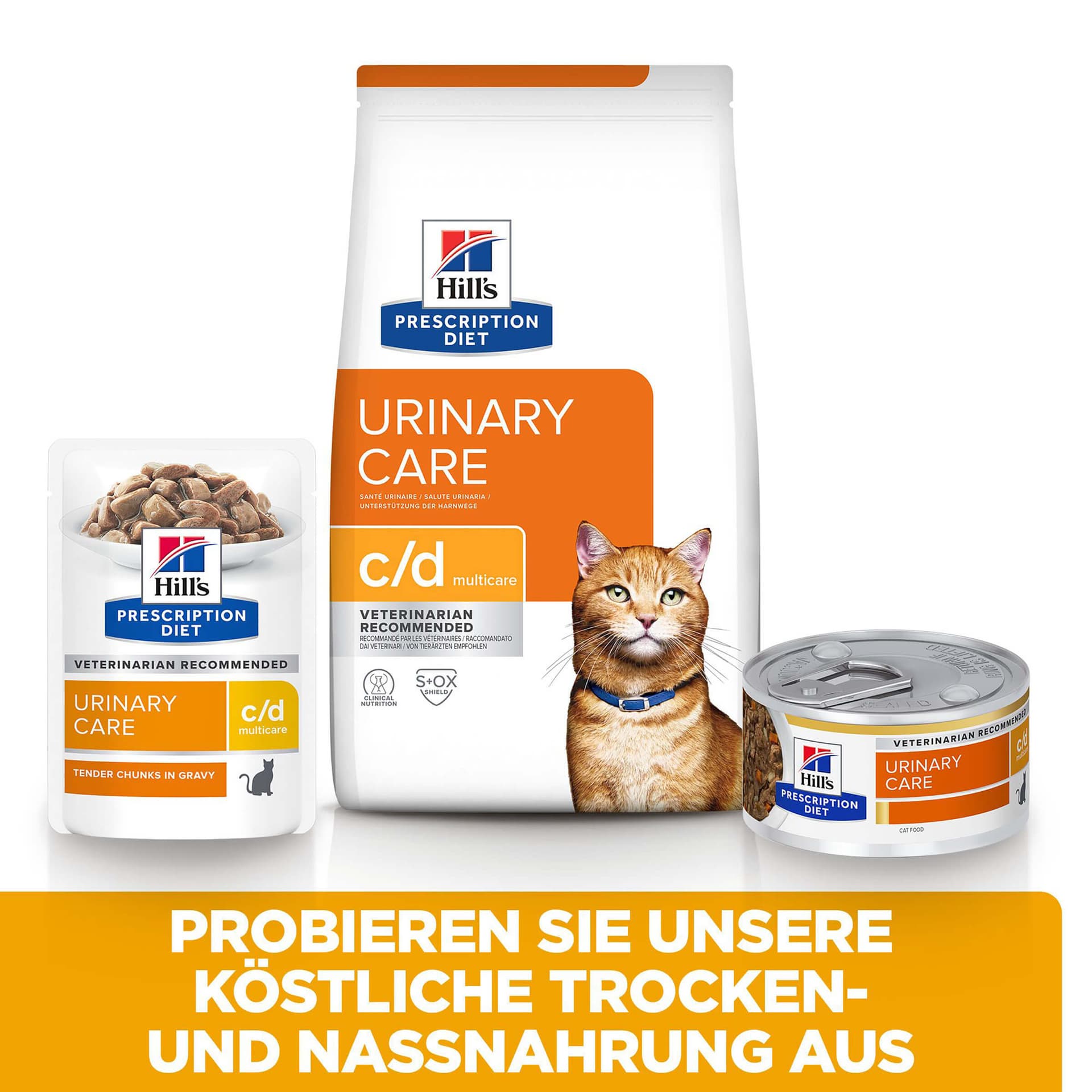Katze Prescription Diet c/d Multicare Urinary Huhn