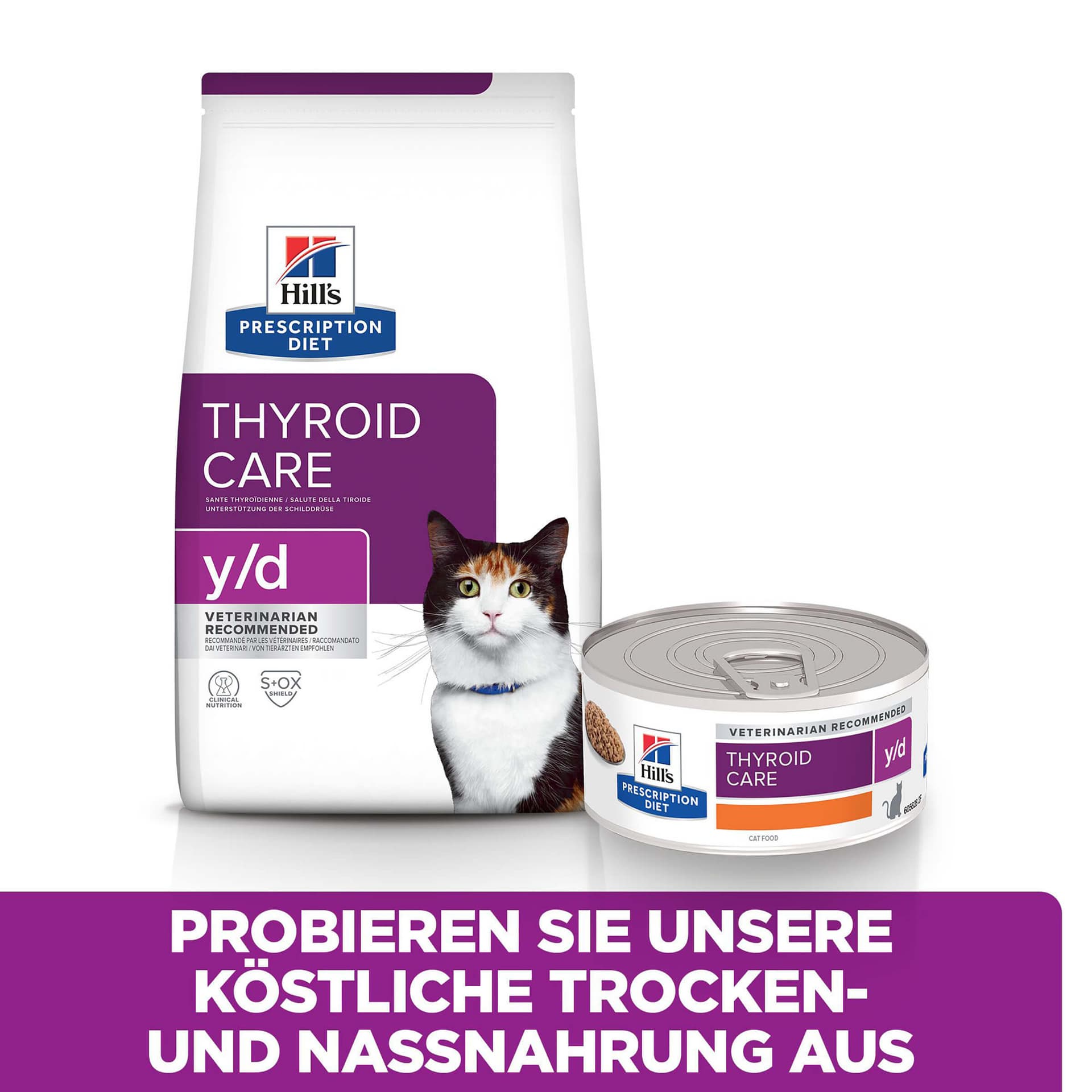 Katze Prescription Diet y/d Thyroid Health
