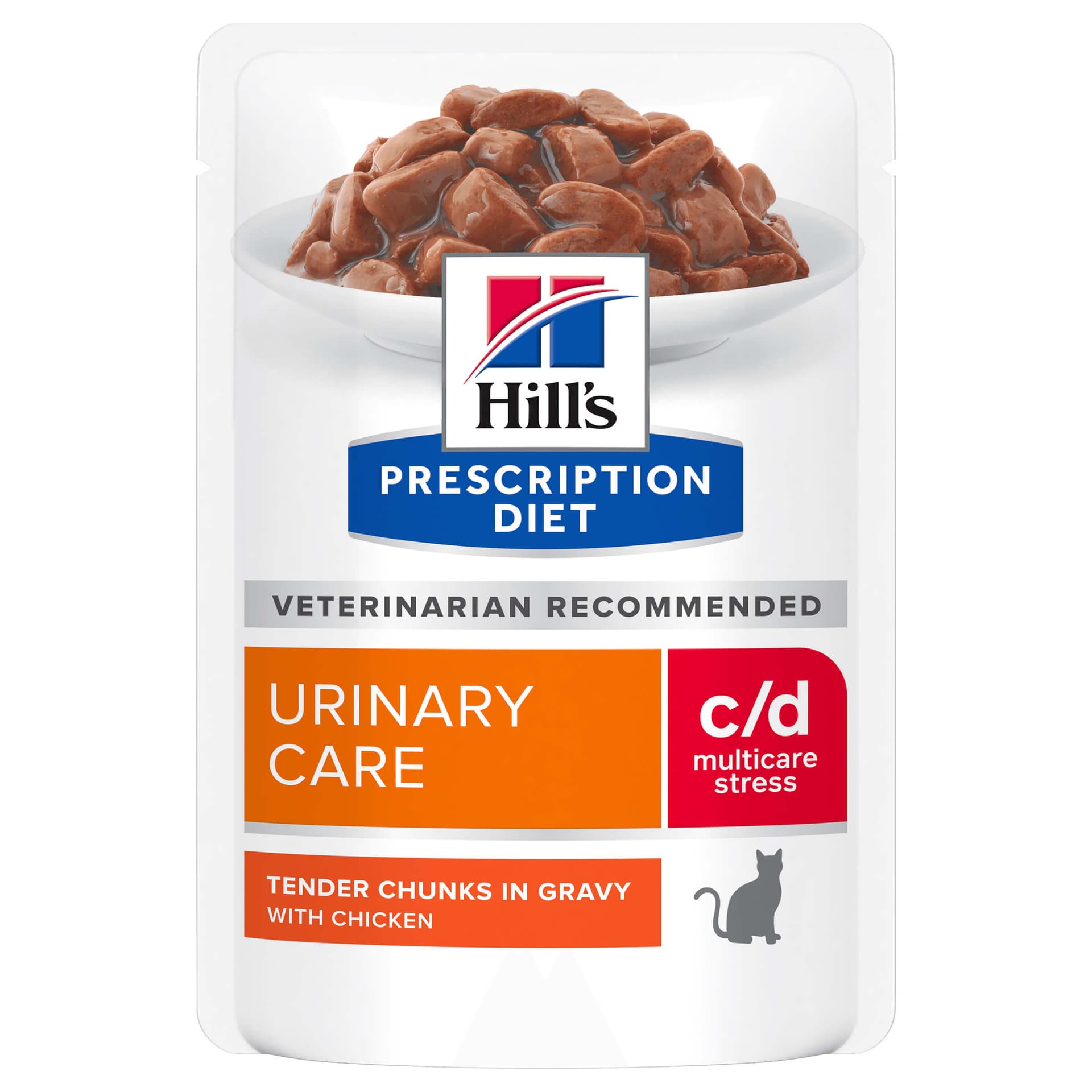 Katze Prescription Diet Urinary Care c/d Multicare Stress Huhn