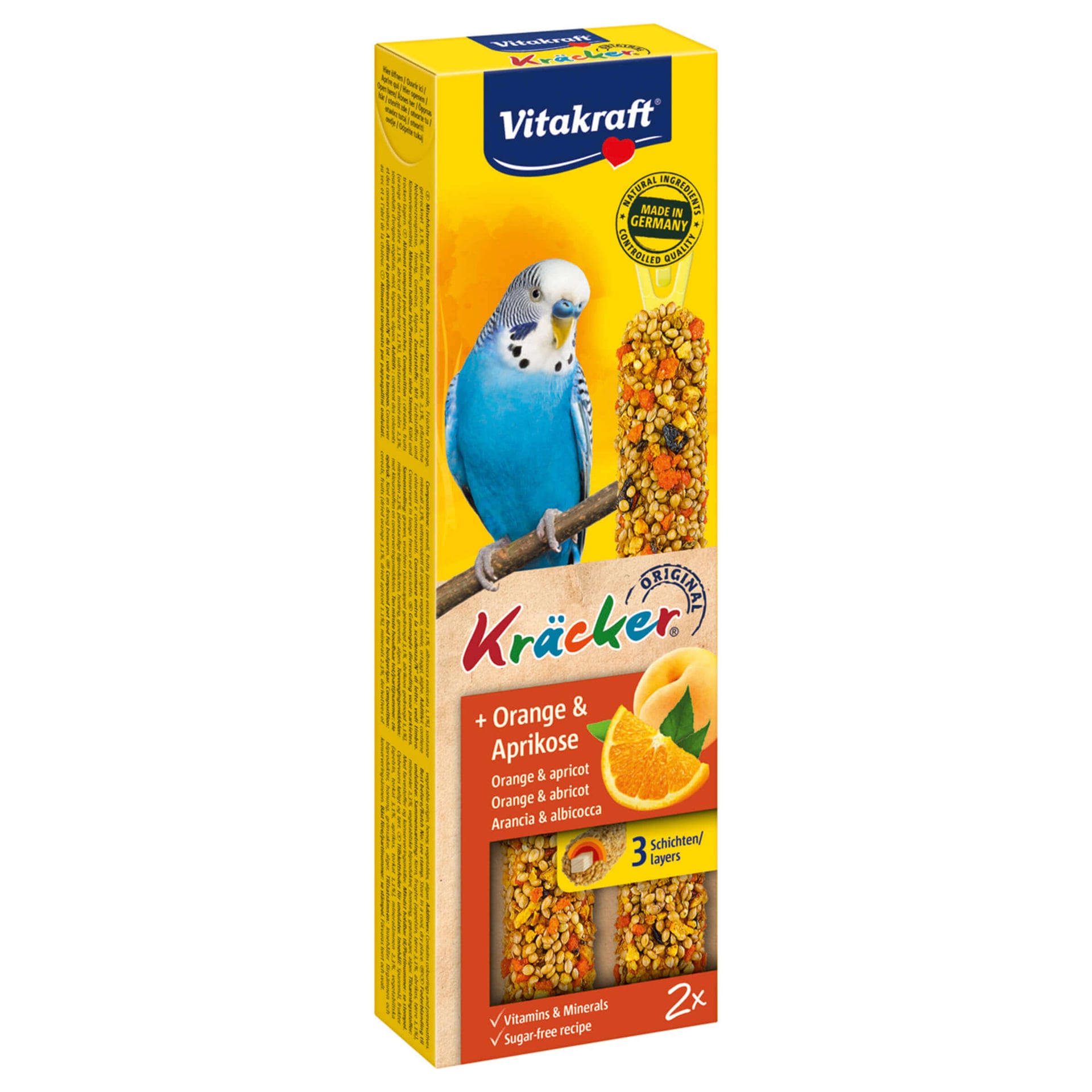 Kräcker Orange Wellensittich