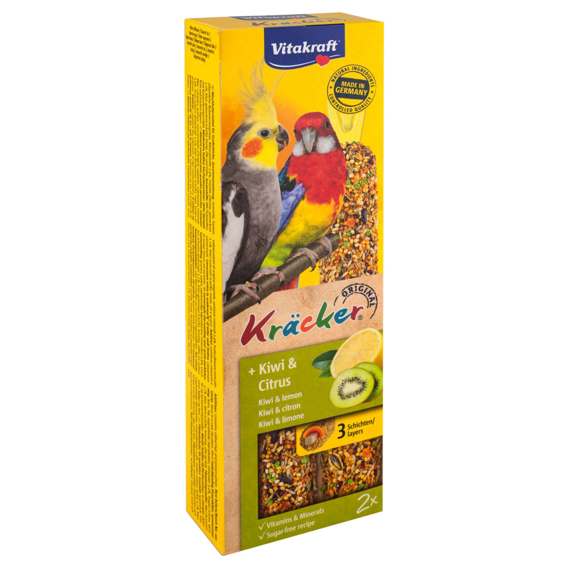 Kräcker Kiwi für Grosssittiche