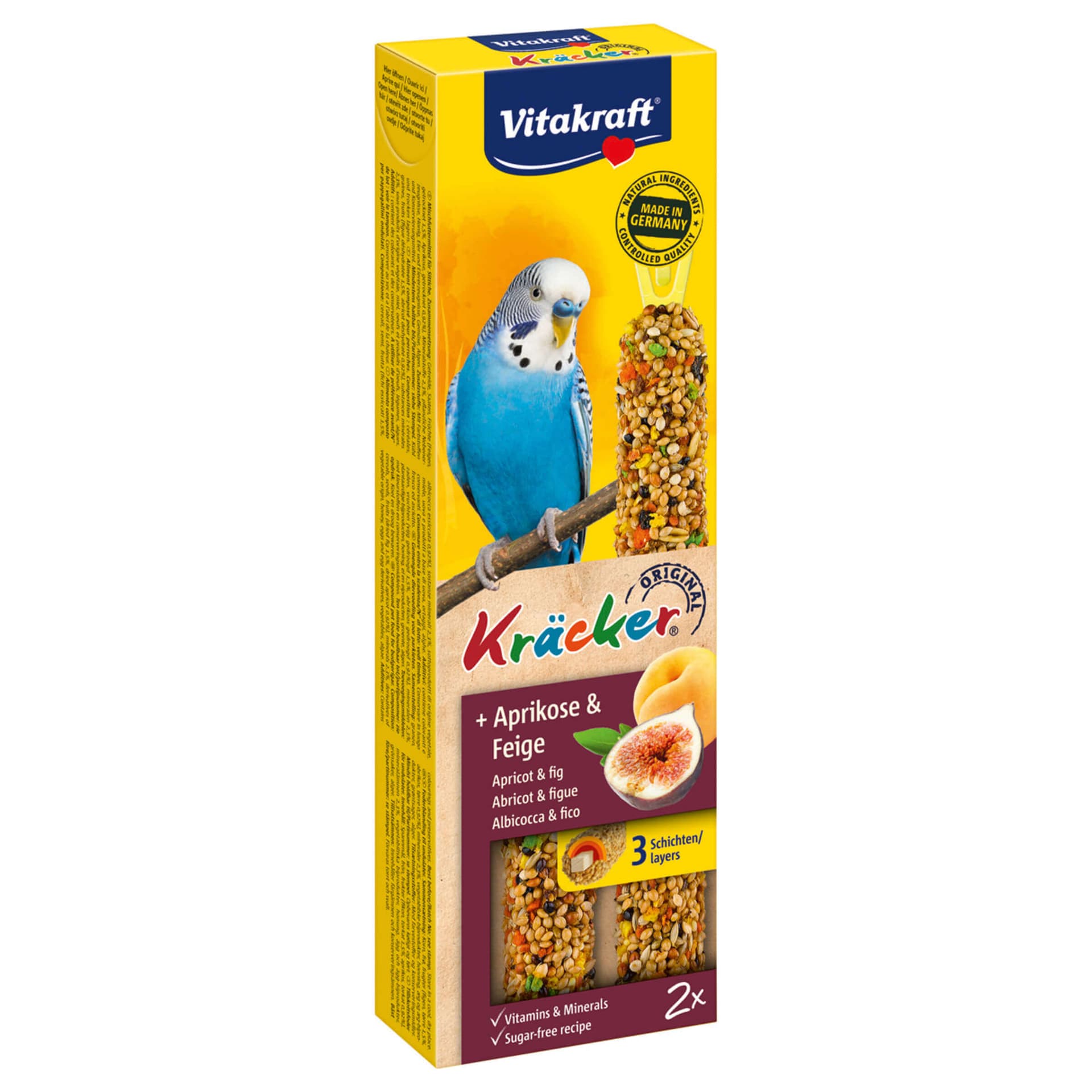 Kräcker Frucht Sittiche