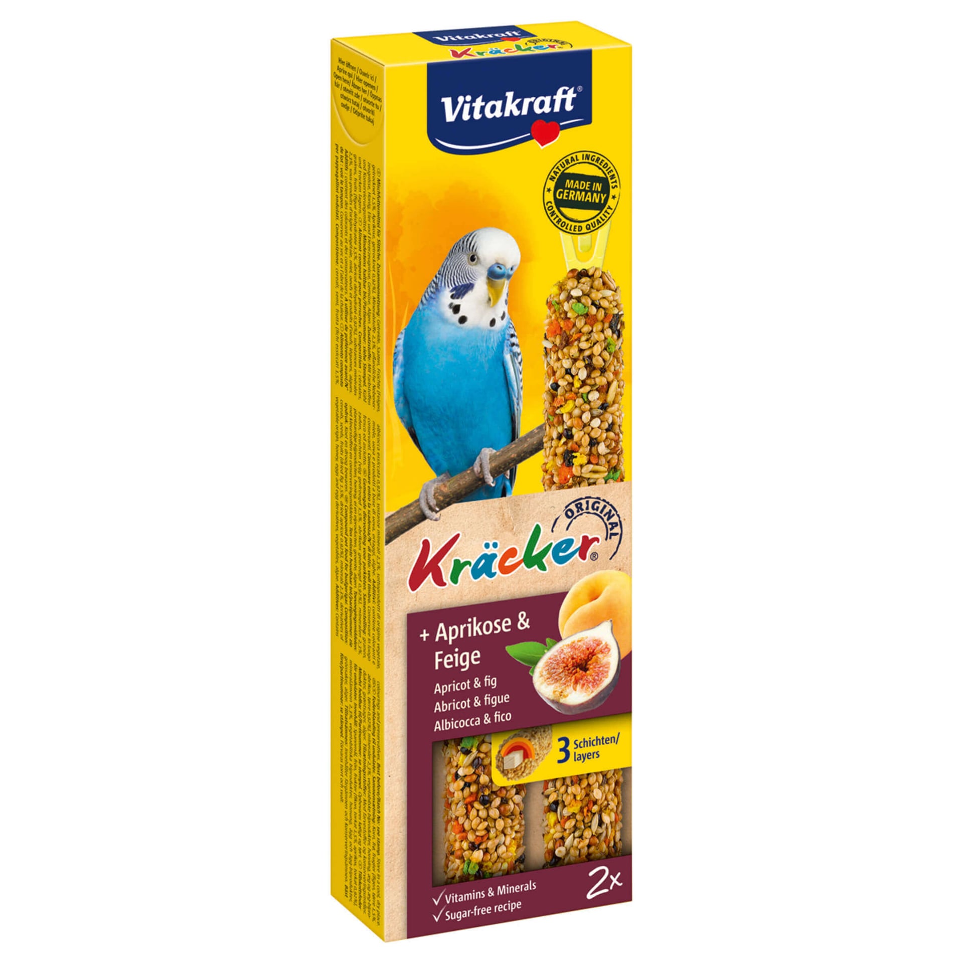 Kräcker Frucht Sittiche