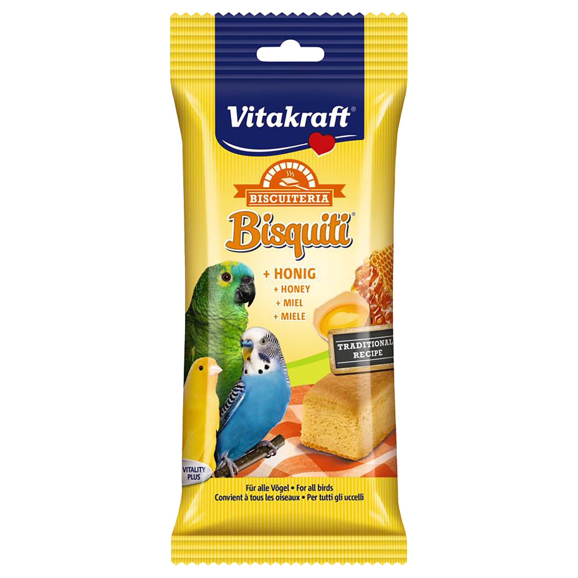 Bisquiti & Honig für Sittiche & Kanarien
