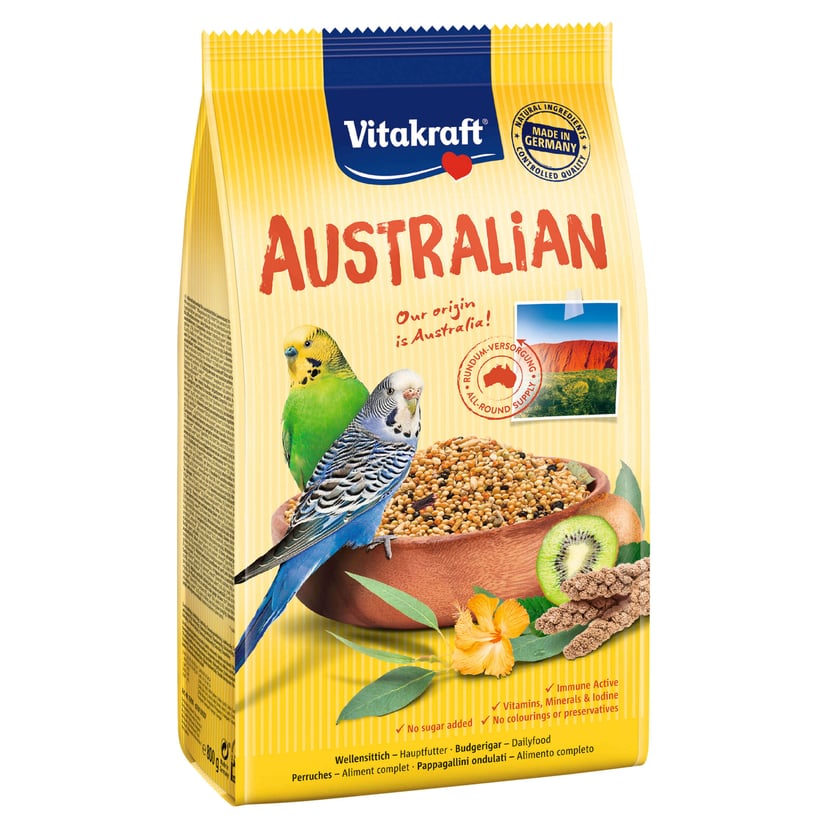 Australian für Wellensittiche