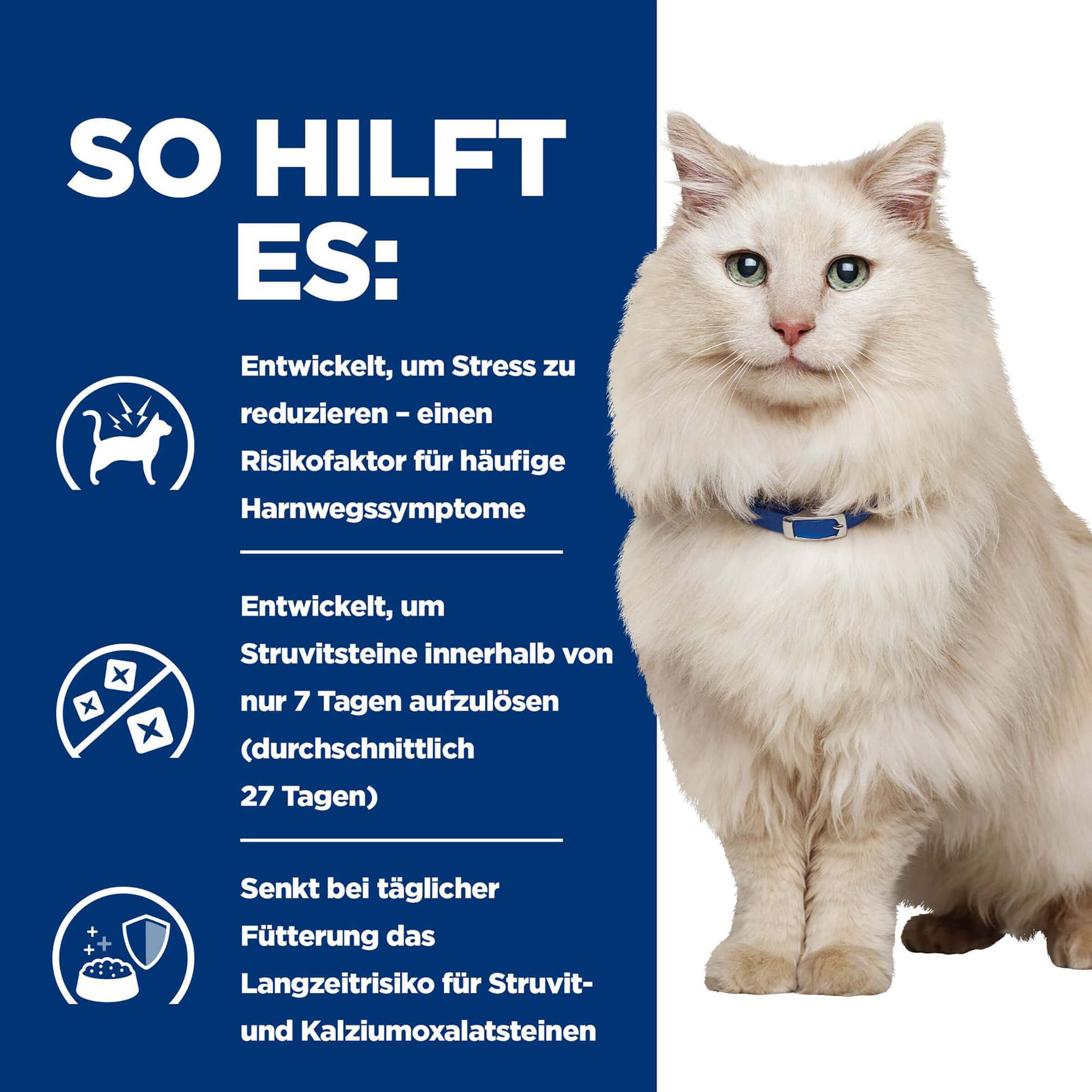 Katze Prescription Diet Urinary Care c/d Multicare Stress Lachs