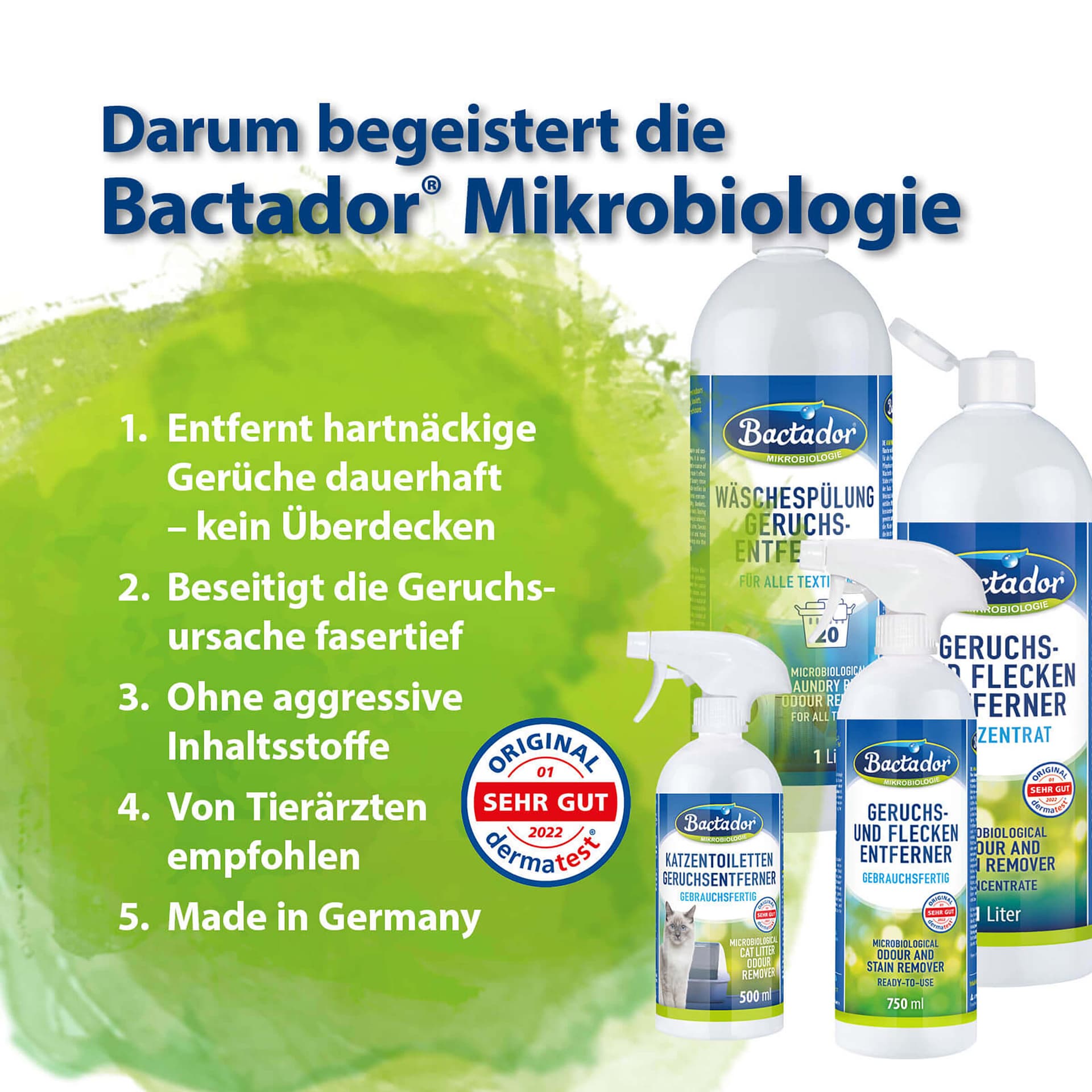 Geruchs- und Fleckenentferner Spray
