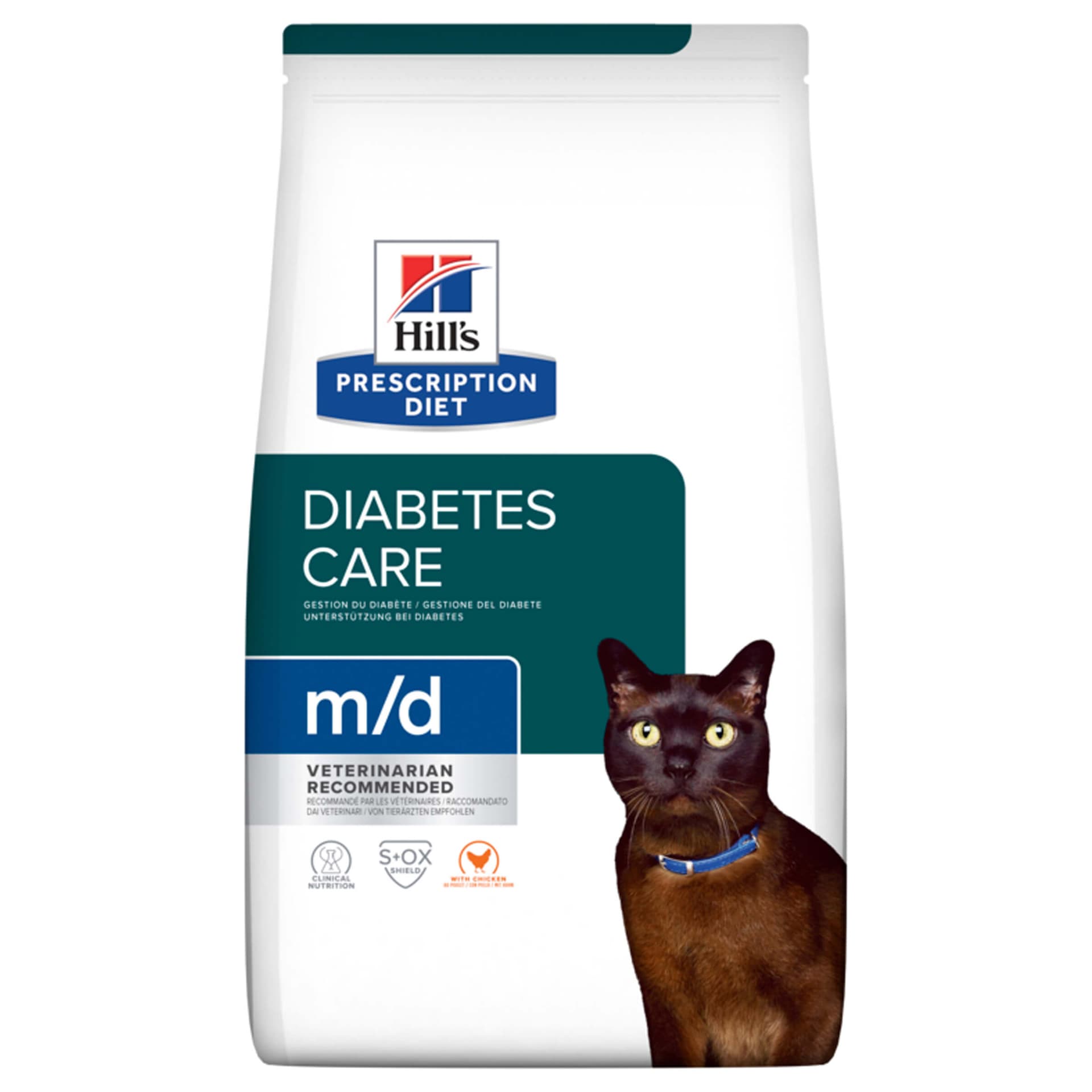 Katze Prescription Diet m/d Weight Loss Diabetic Huhn
