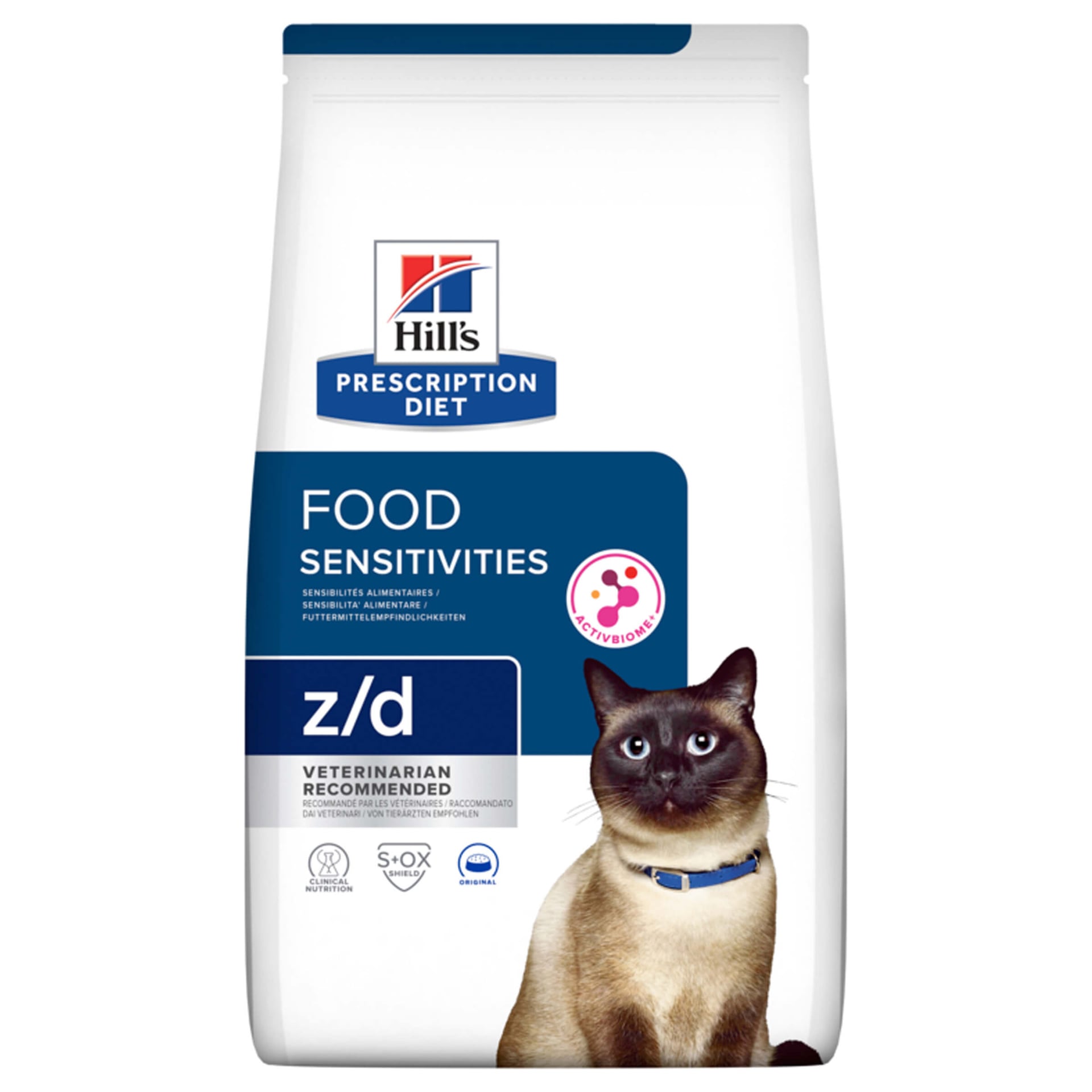 Katze Prescription Diet z/d Food Sensitivities