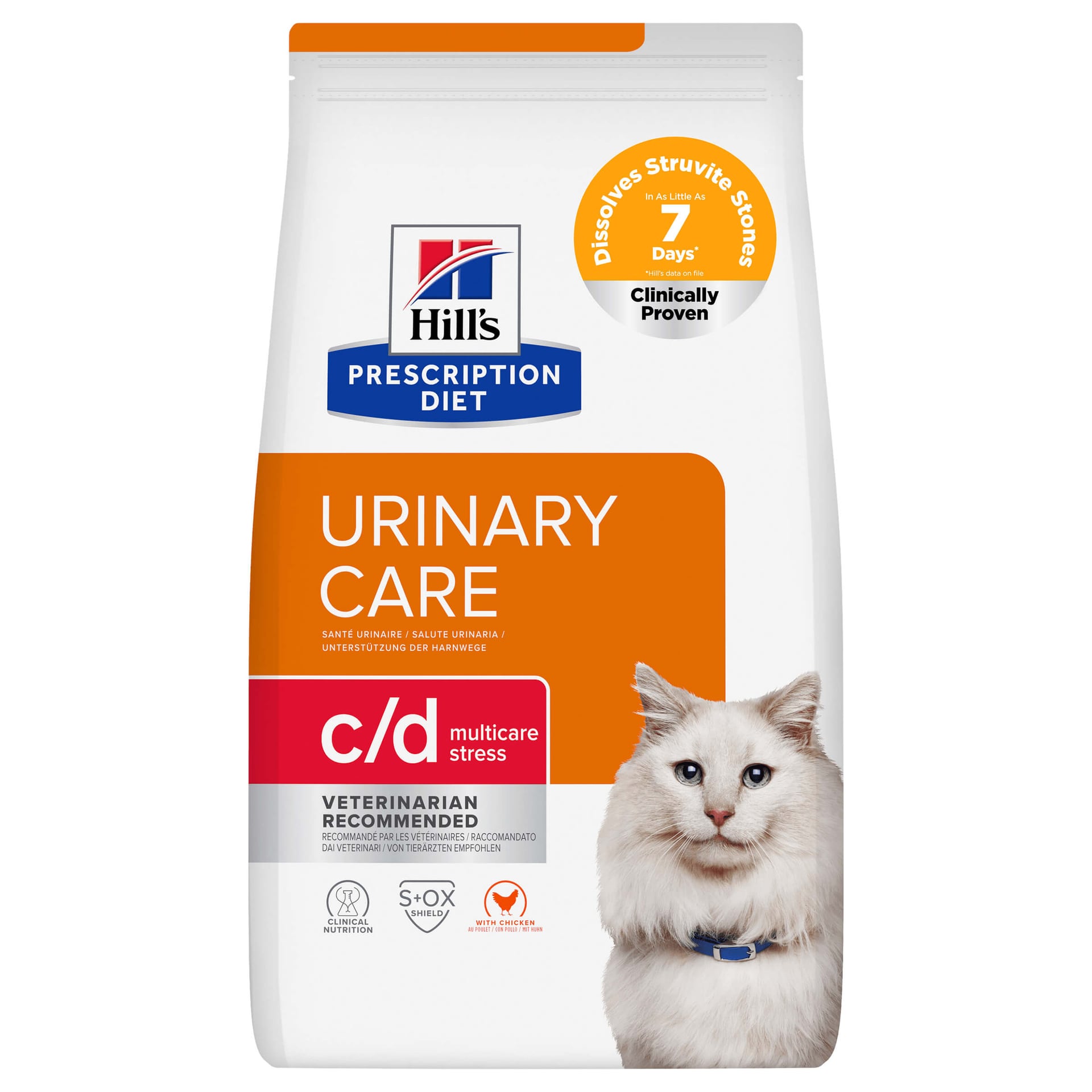 Katze Prescription Diet c/d Urinary Stress Huhn