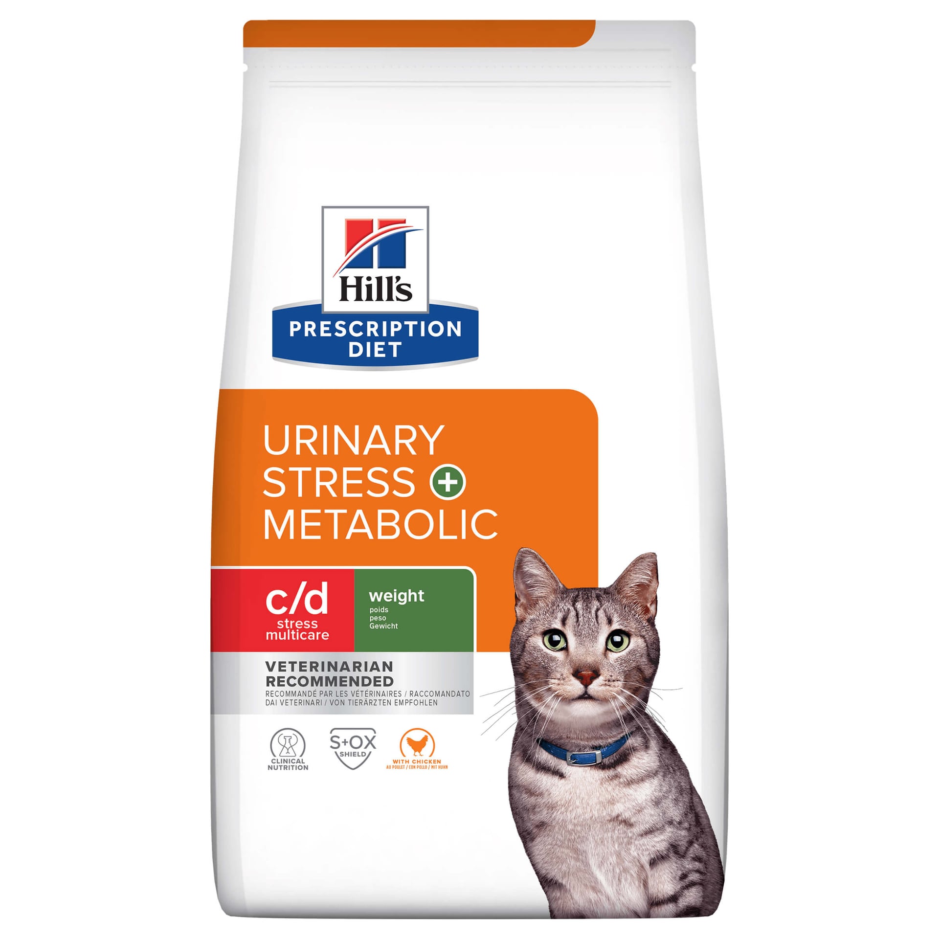 Katze Prescription Diet c/d Urinary Stress & Metabolic Huhn