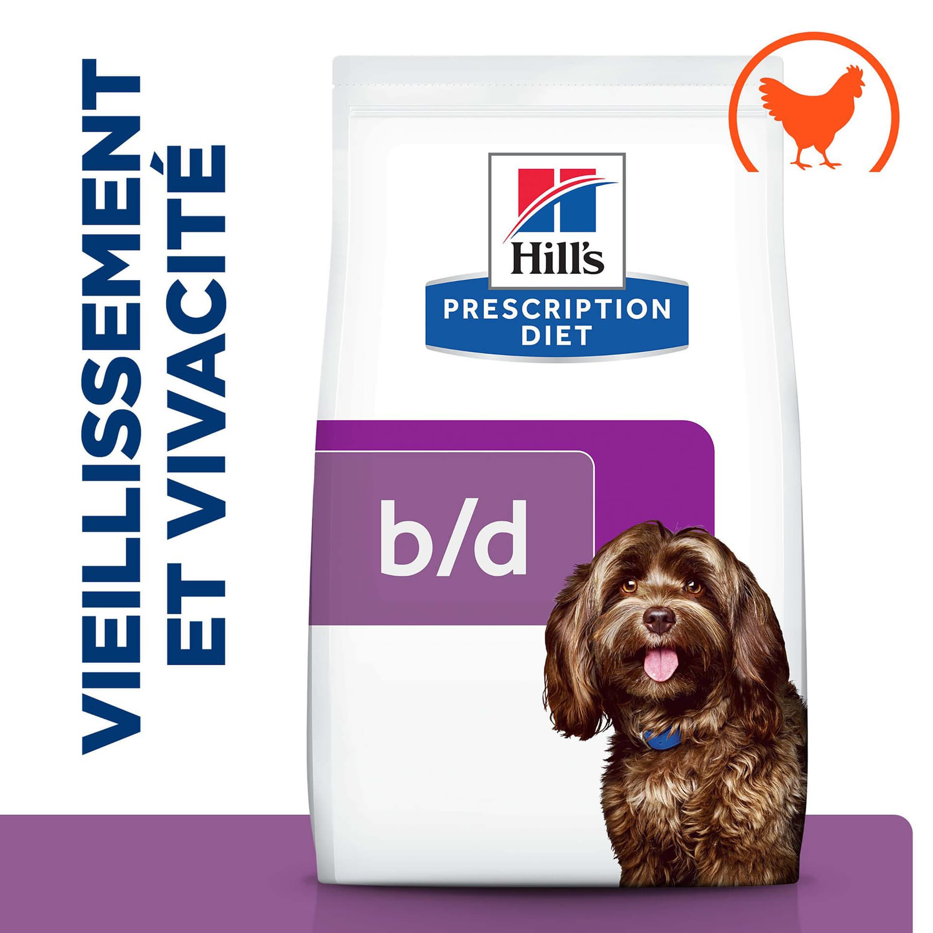 Hundfutter Prescription Diet b/d mit Huhn