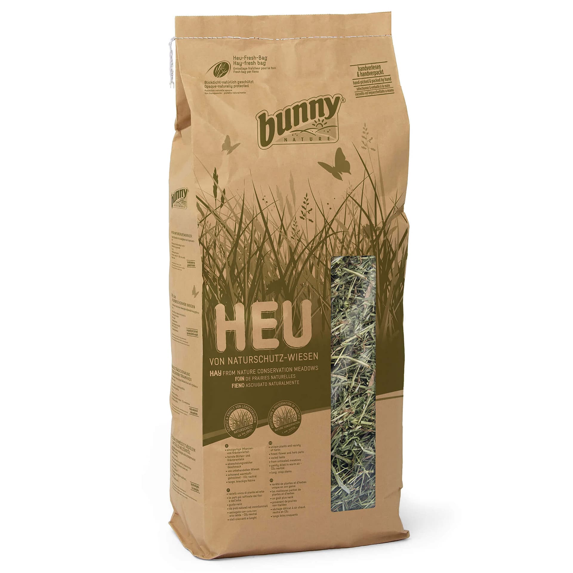 Nature Heu von Naturschutz-Wiesen