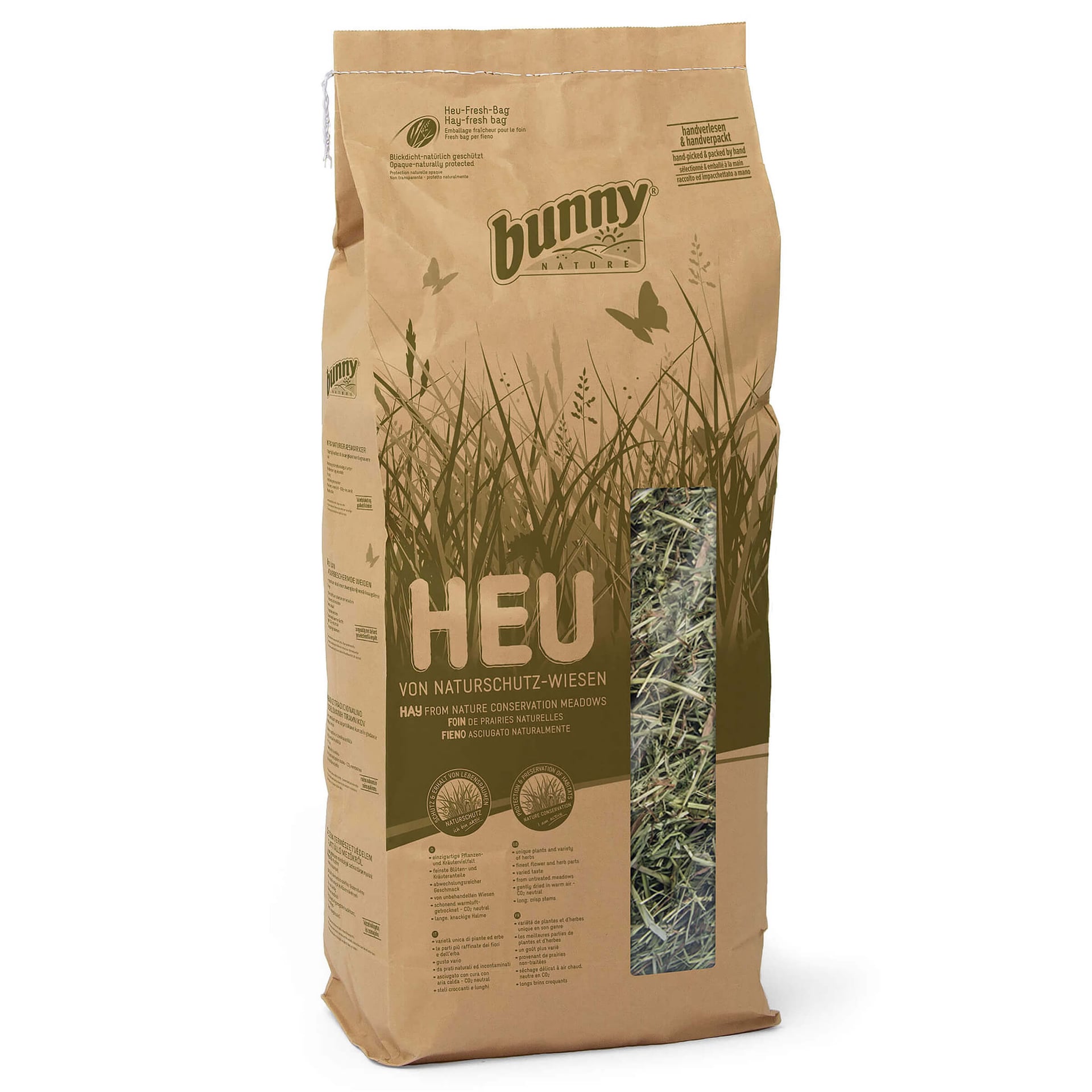 Nature Heu von Naturschutz-Wiesen