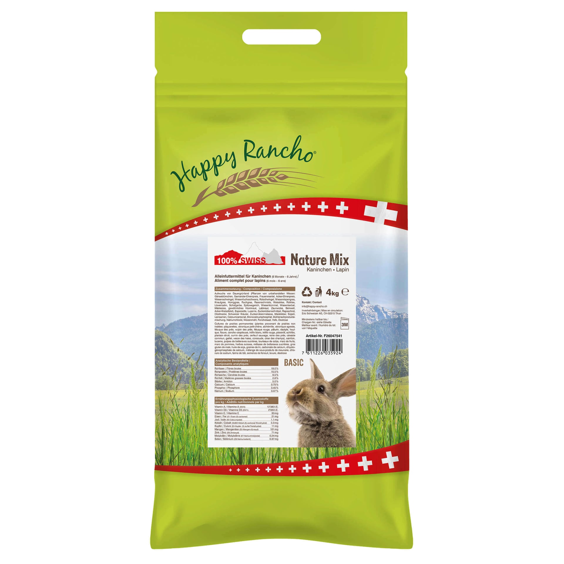 Swiss Nature Mix Kaninchenfutter