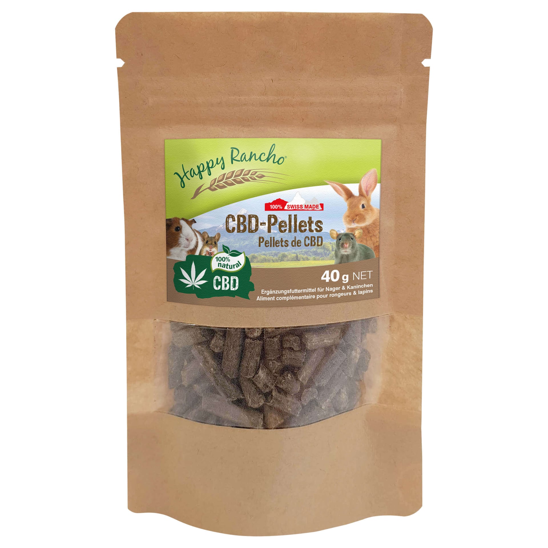 CBD-Pellets für Nager & Kaninchen