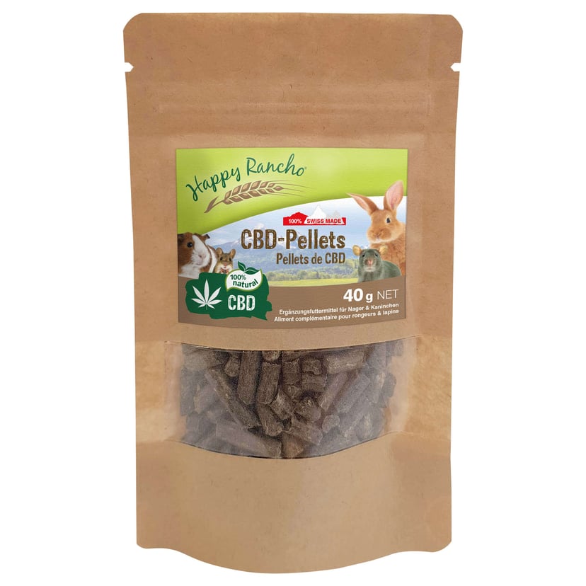 CBD-Pellets für Nager & Kaninchen