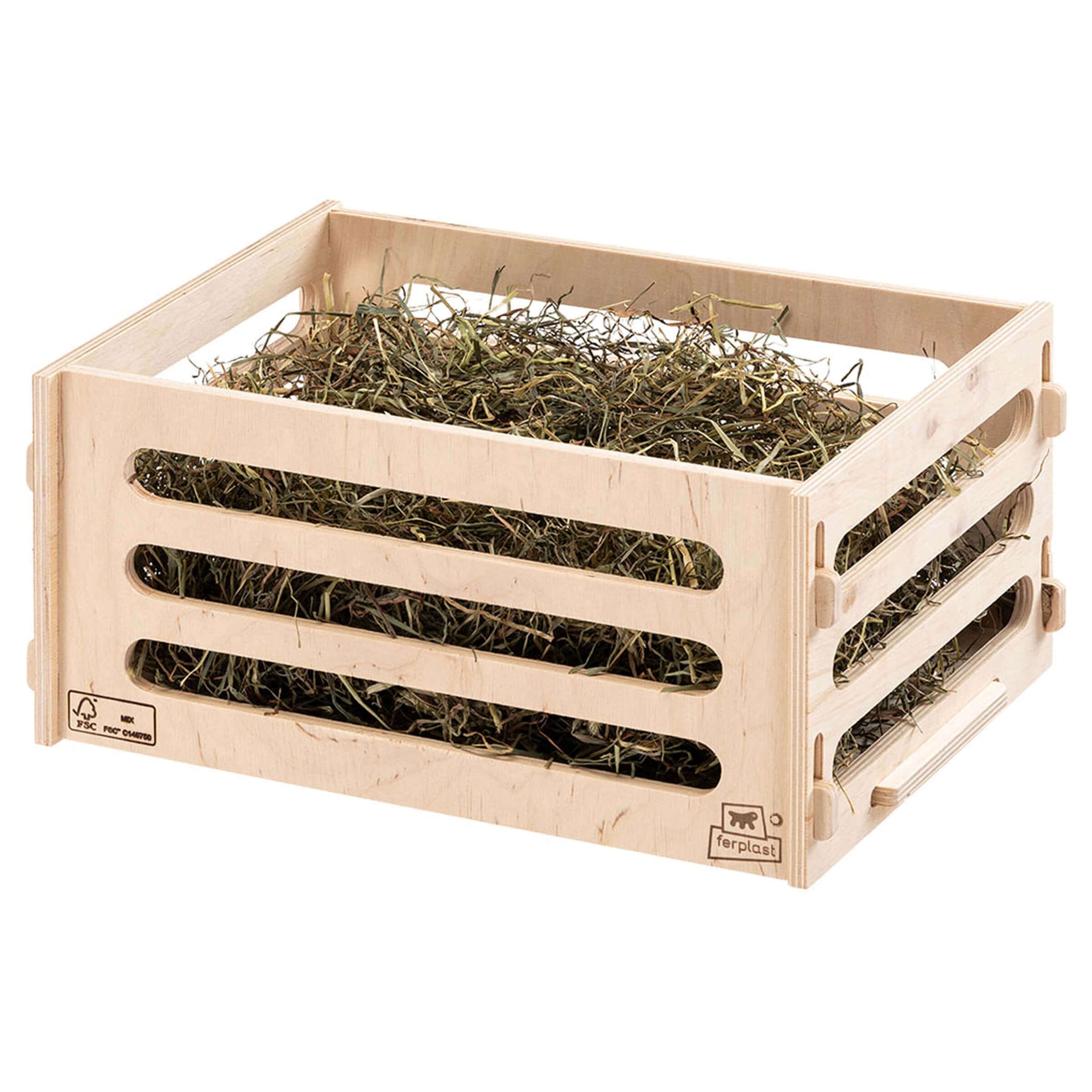 Heuraufe aus Holz Hay Feeder 3