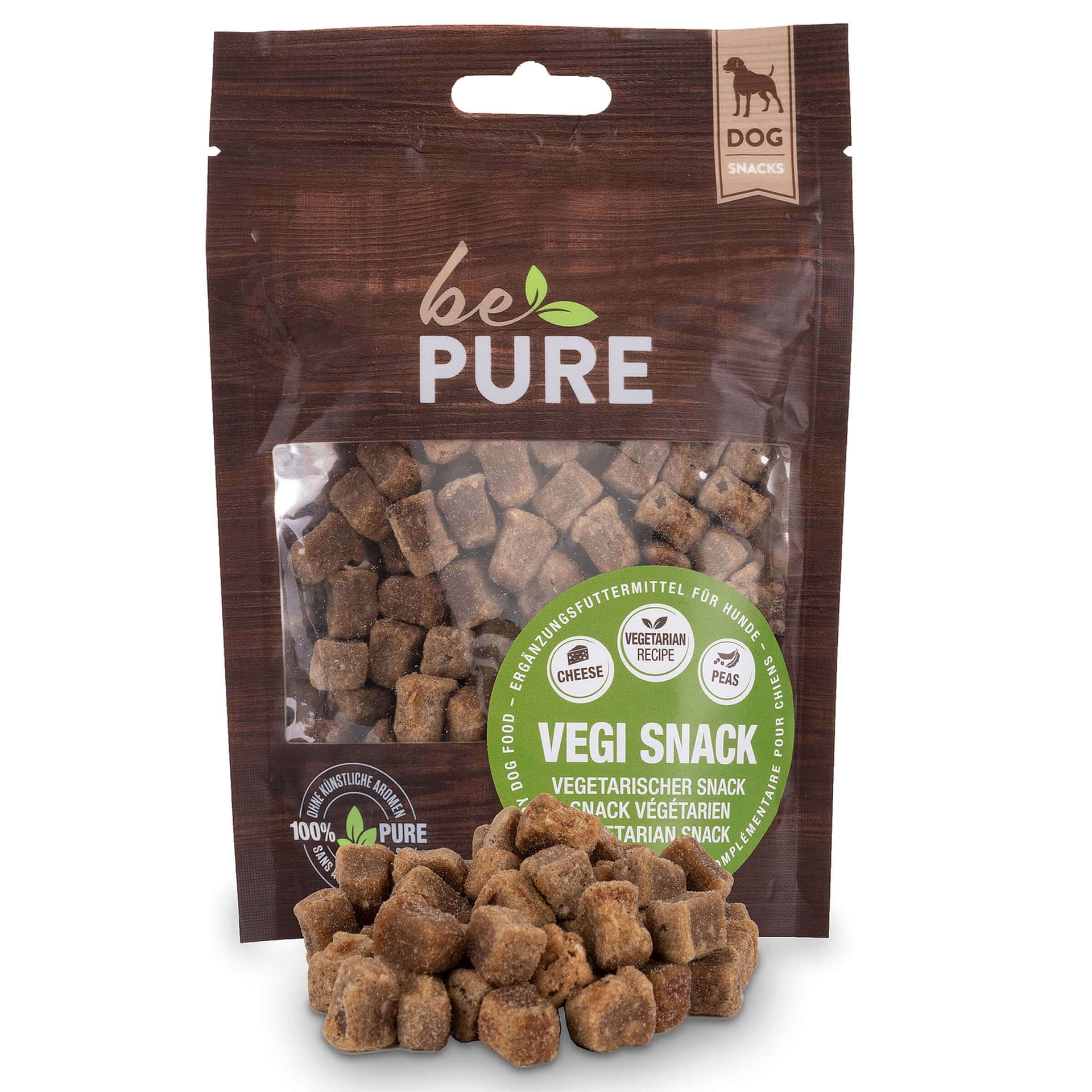 Vegetarischer Snack für Hunde